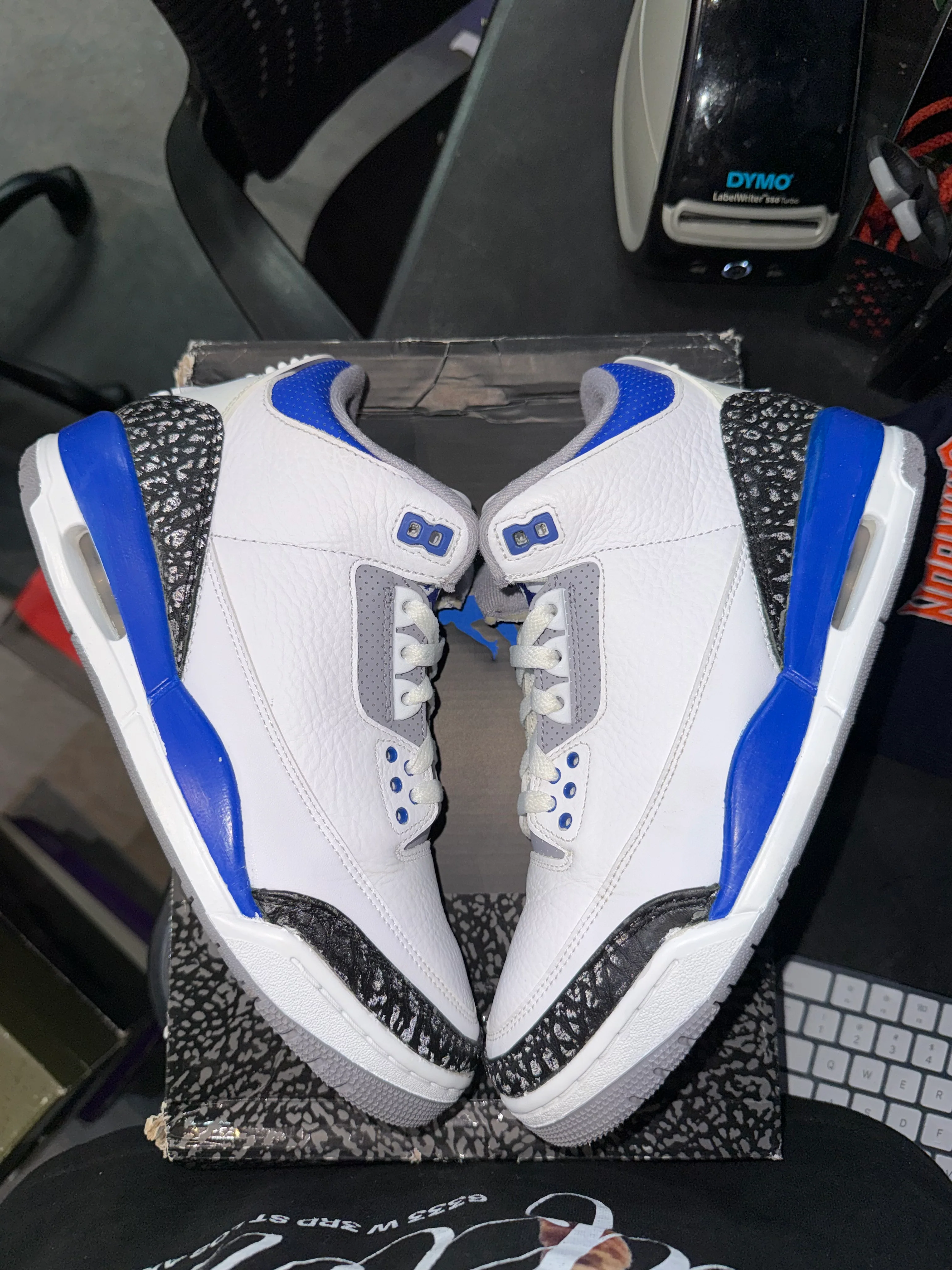 Jordan 3 Retro Racer Blue - Image 3
