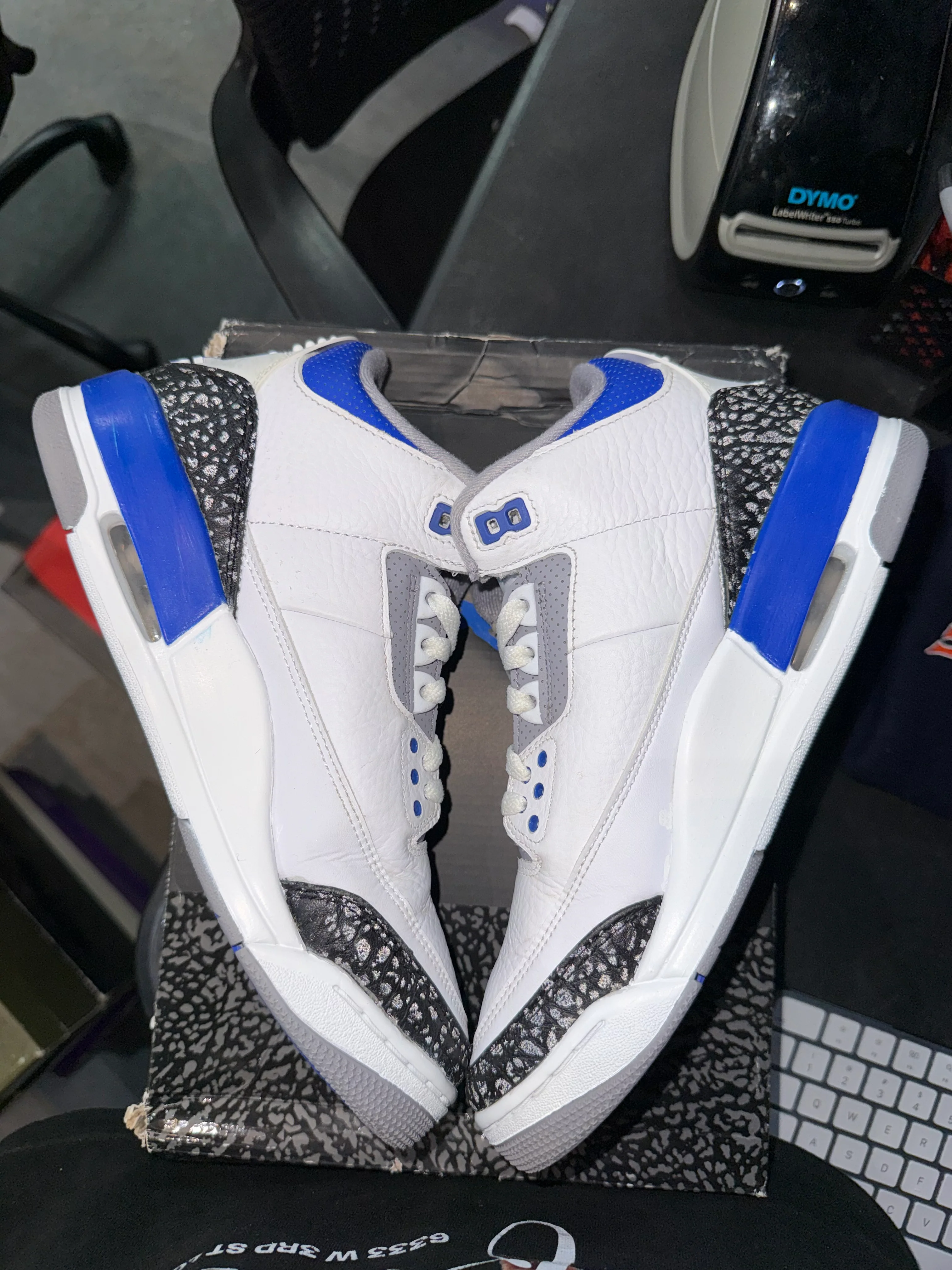 Jordan 3 Retro Racer Blue - Image 4