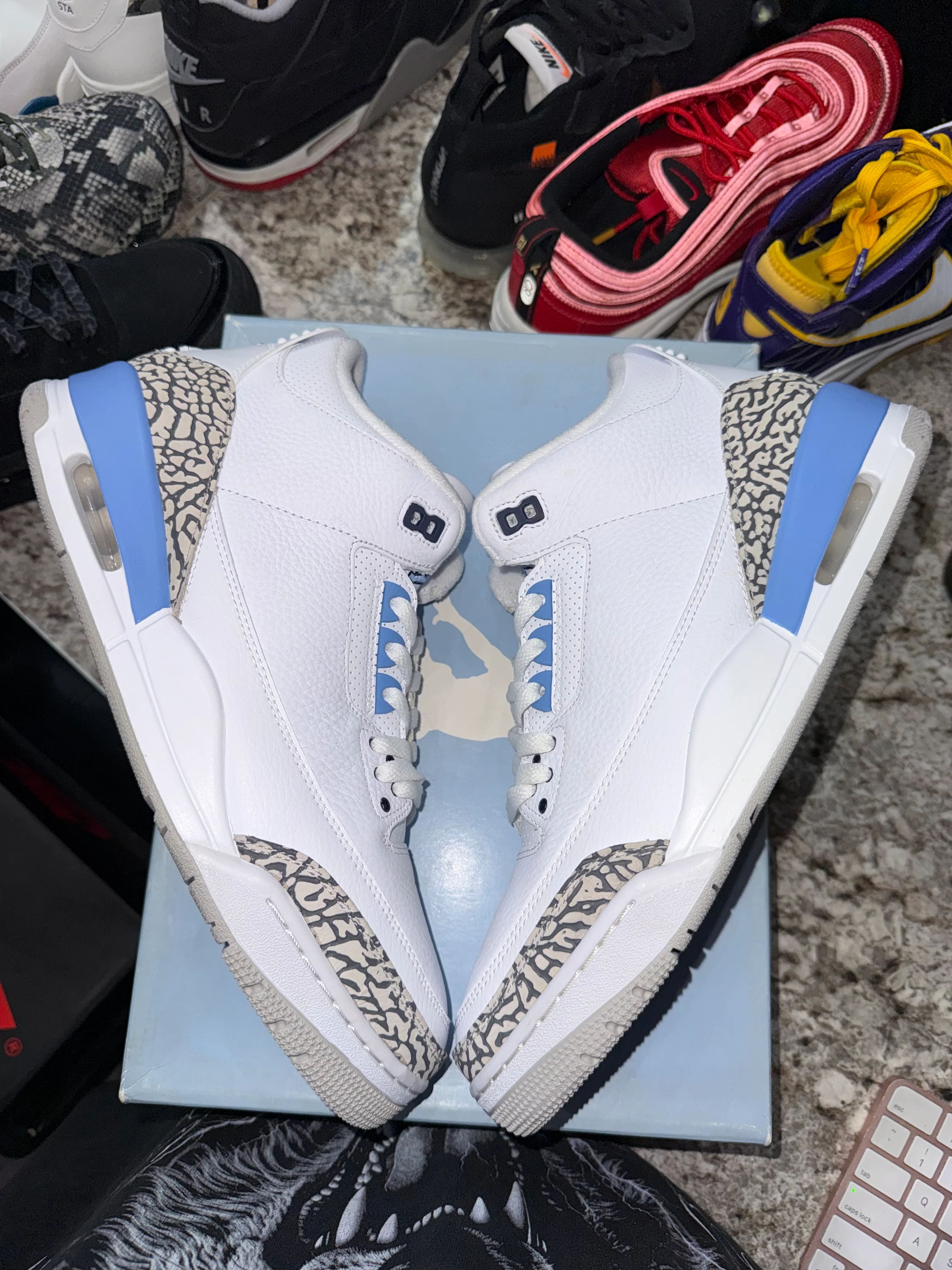 Jordan 3 Retro UNC (2020) - Image 3