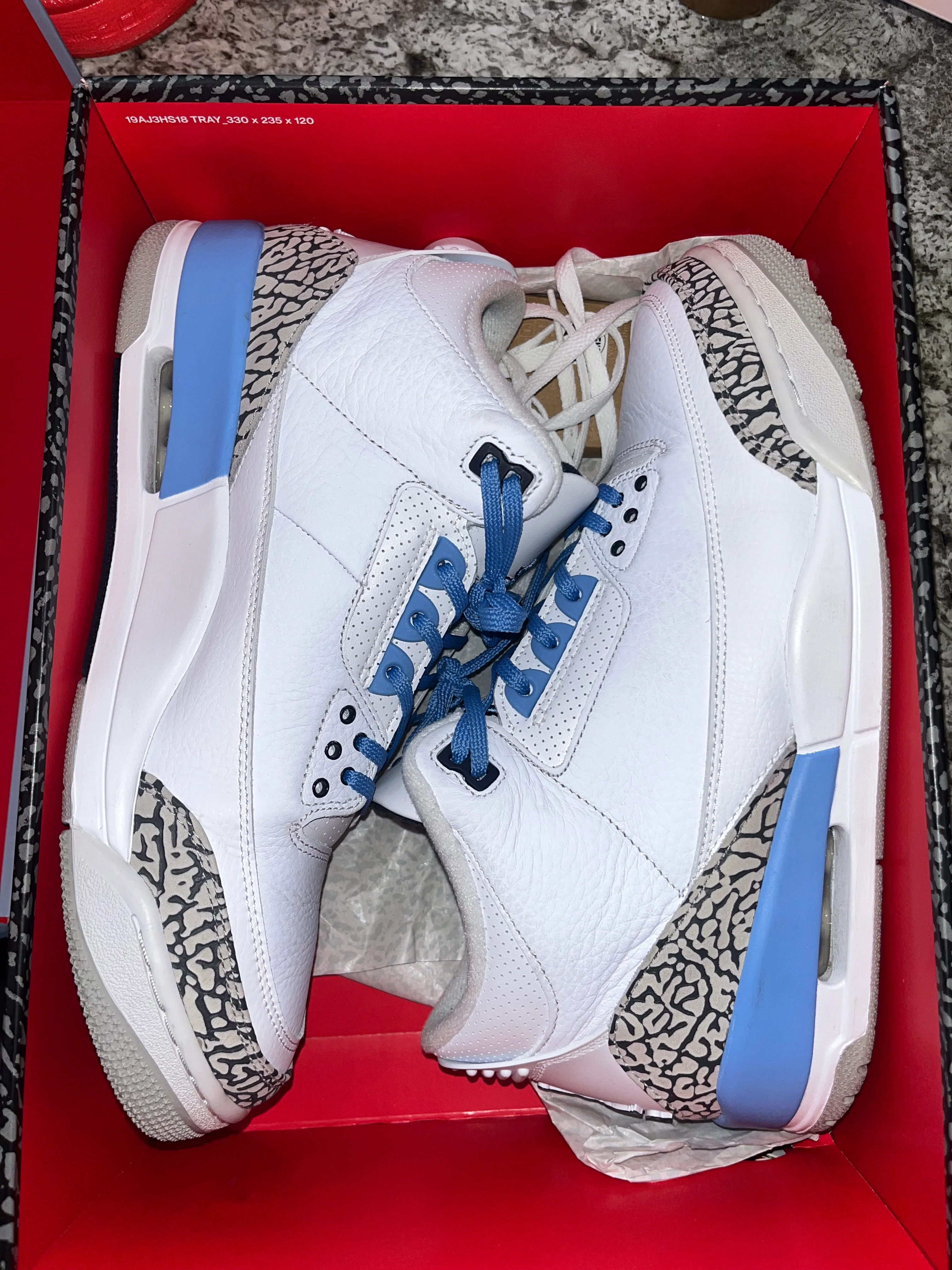 Jordan 3 Retro UNC (2020) - Image 6