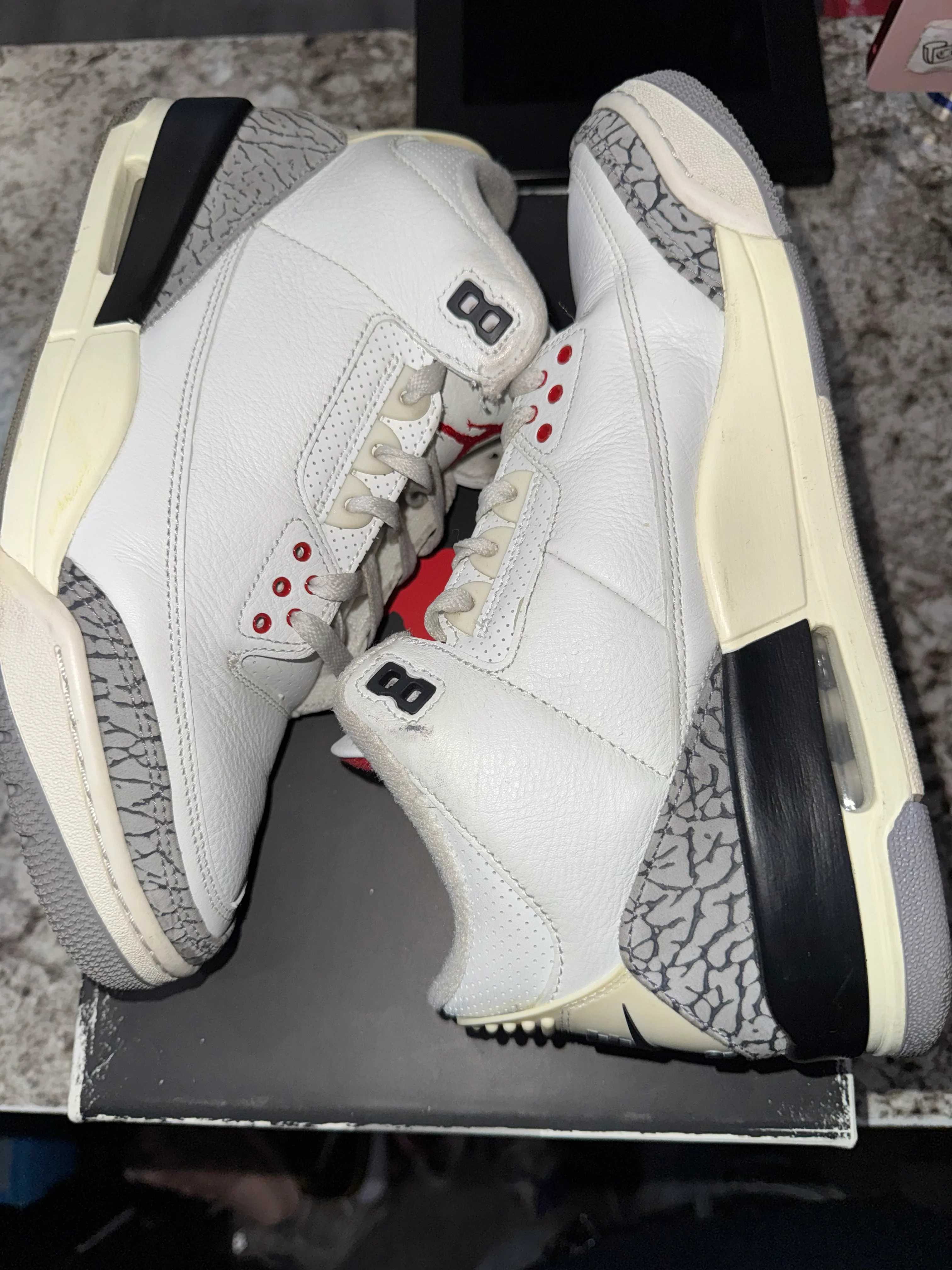 Jordan 3 Retro White Cement Reimagined - Image 3