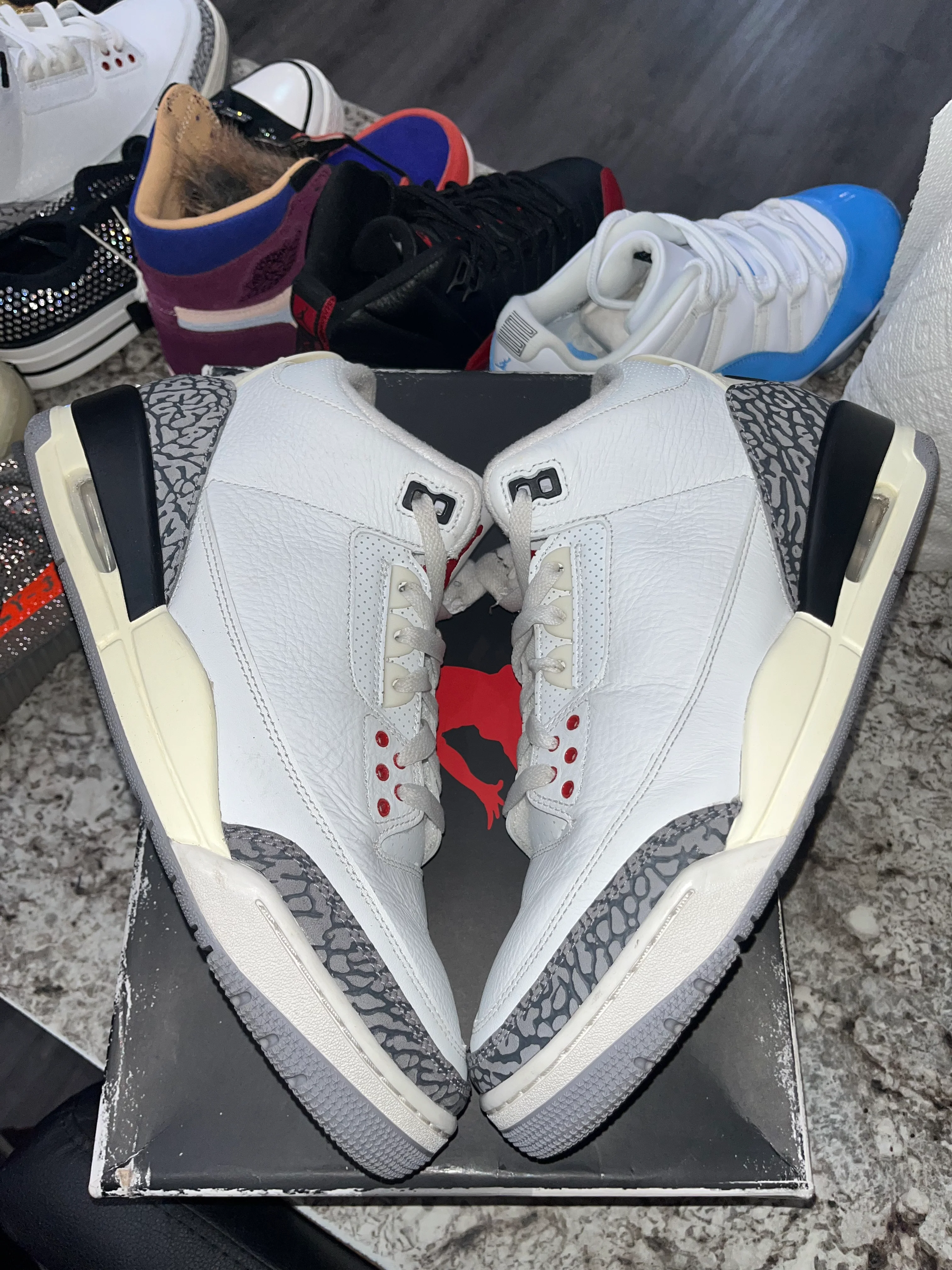 Jordan 3 Retro White Cement Reimagined - Image 3