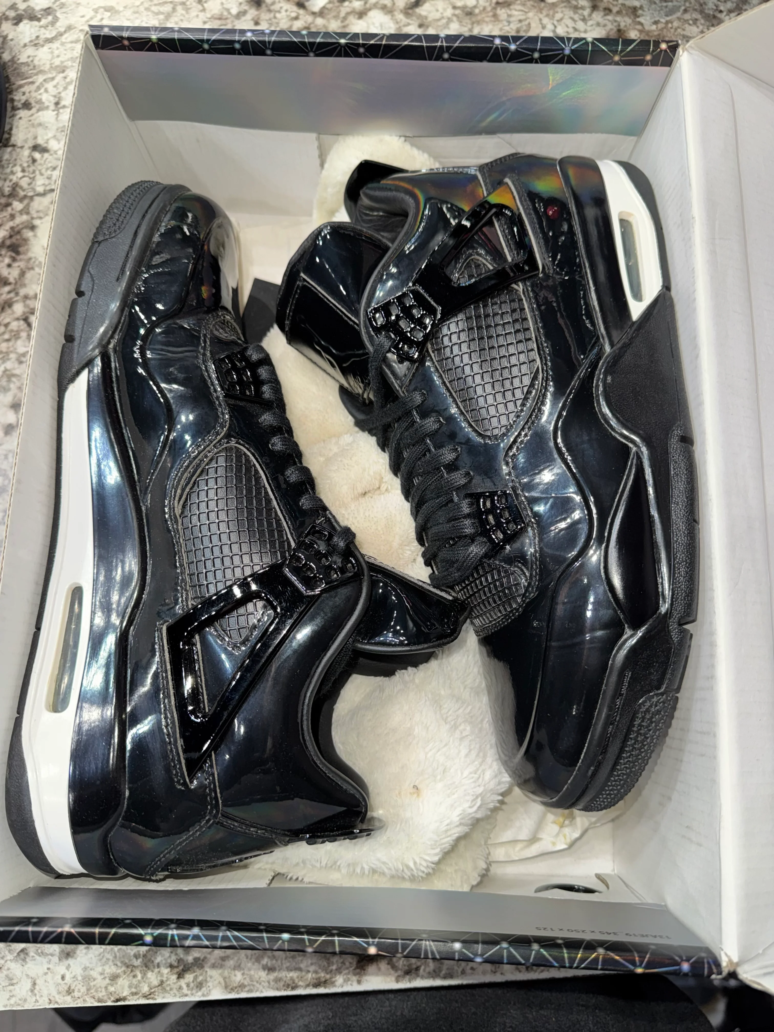 Jordan 4 Retro 11Lab4 Black - Image 2