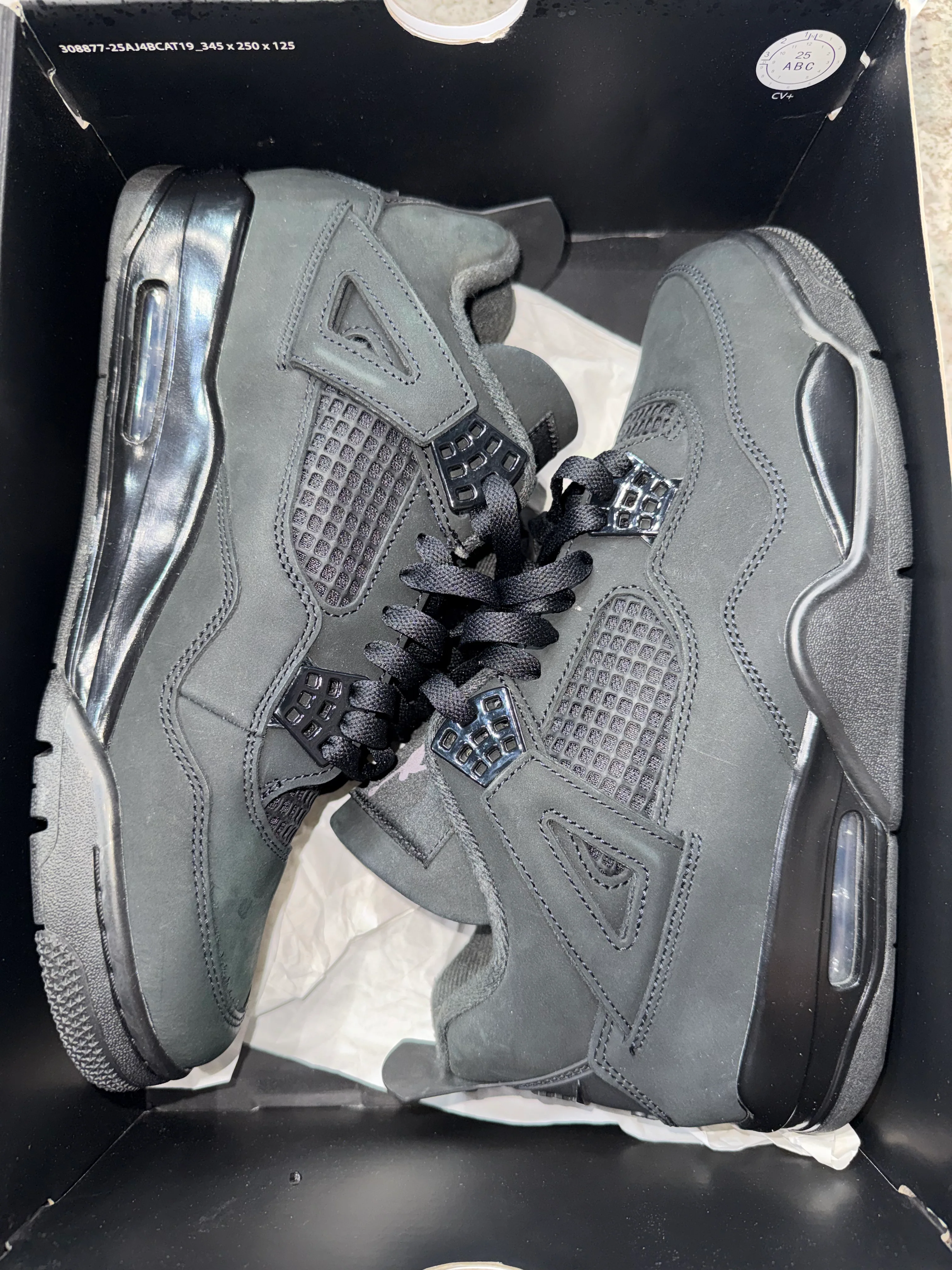 Jordan 4 Retro Black Cat (2025) - Image 5
