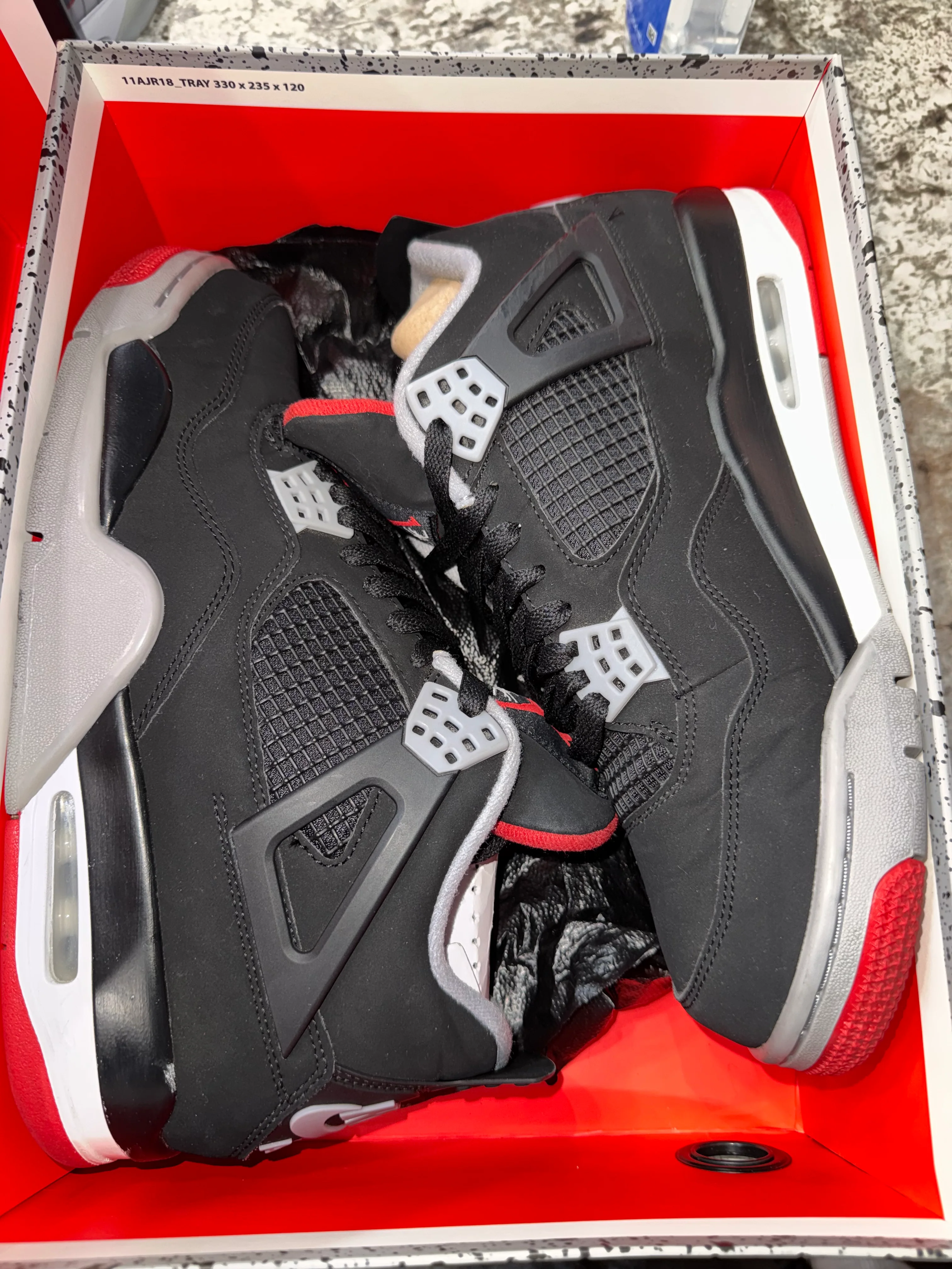 Jordan 4 Retro Bred (2019) - Image 5