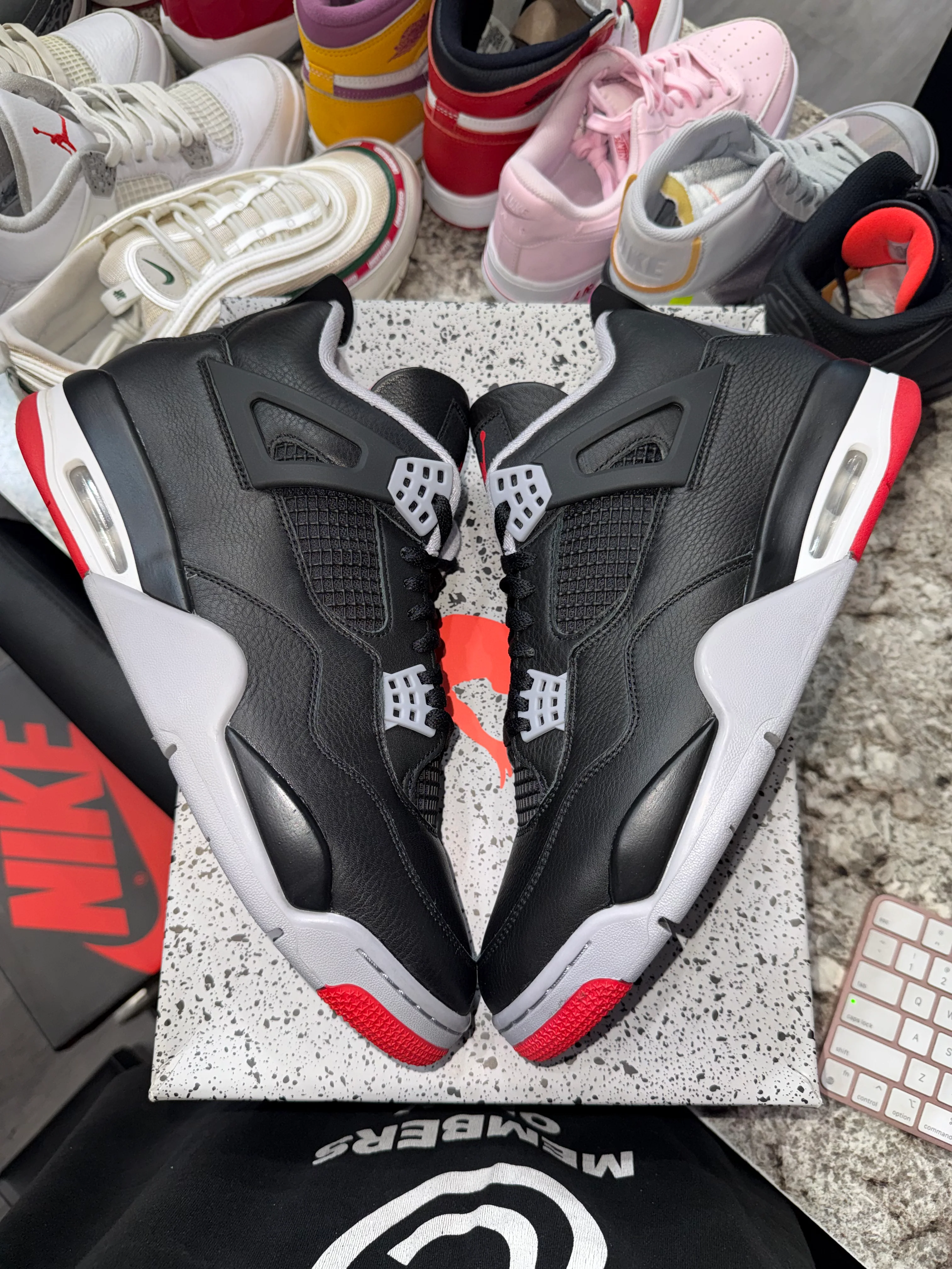 Jordan 4 Retro Bred Reimagined - Image 3
