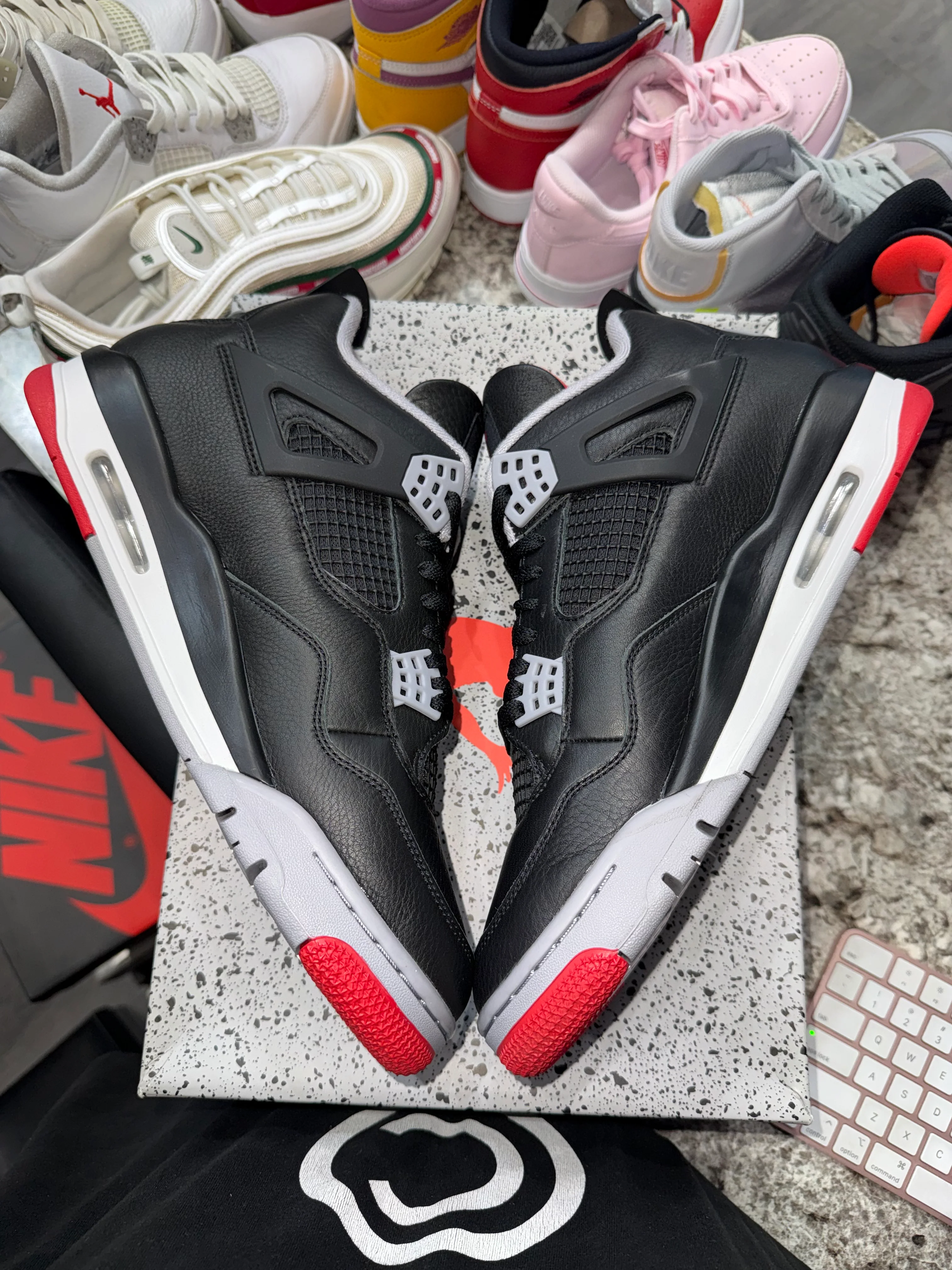 Jordan 4 Retro Bred Reimagined - Image 4