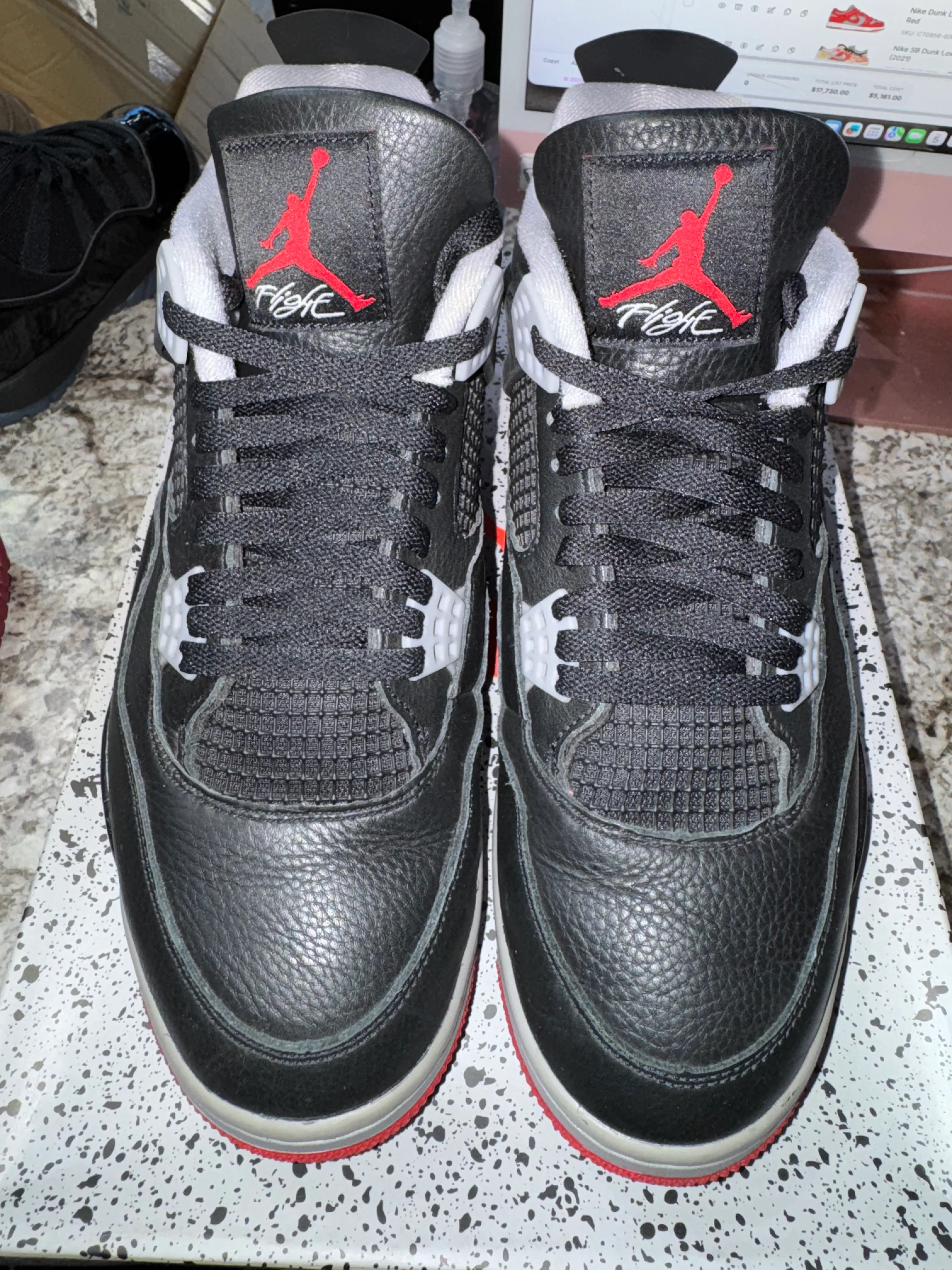 Jordan 4 Retro Bred Reimagined - Image 2