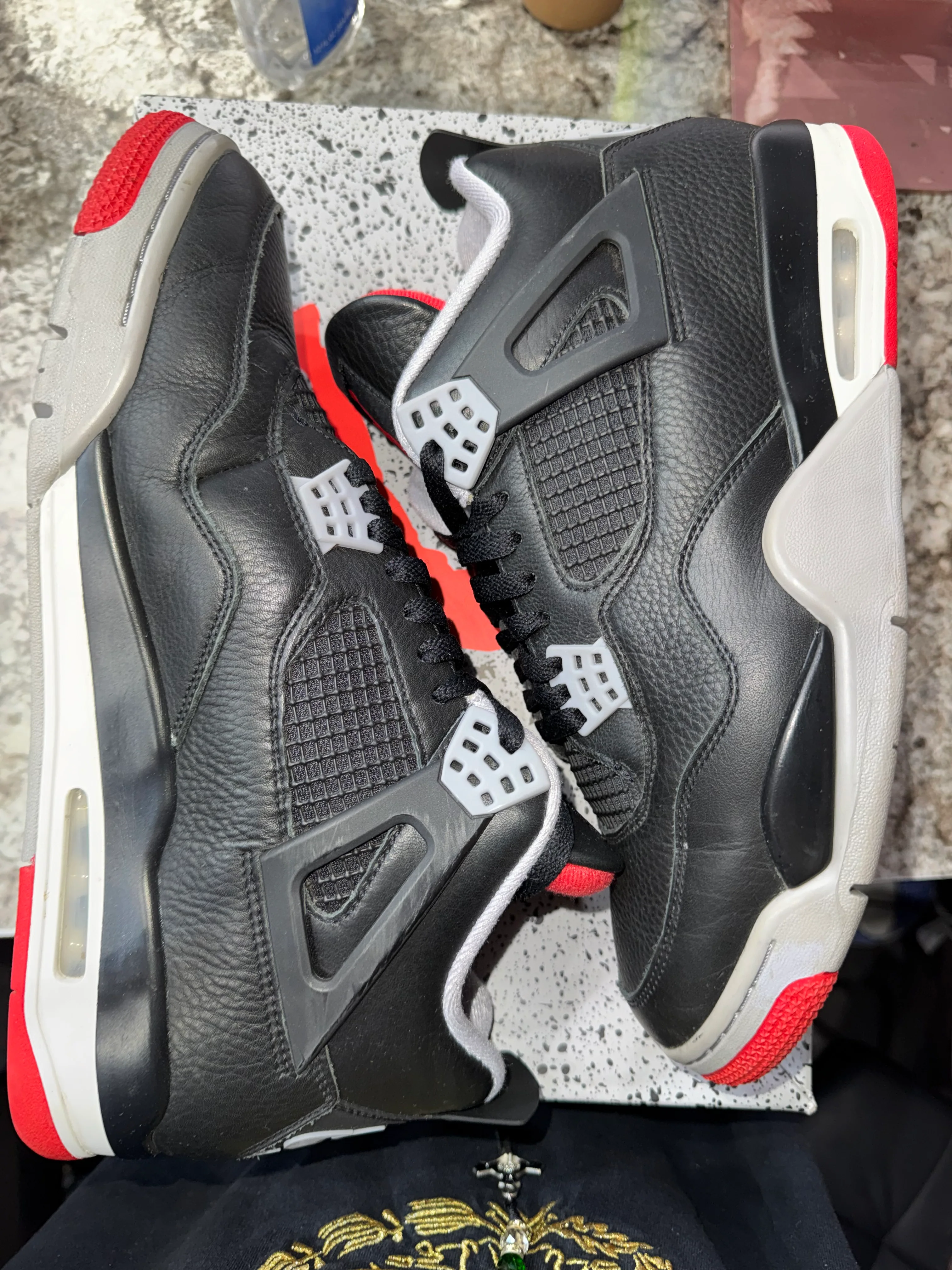 Jordan 4 Retro Bred Reimagined - Image 4