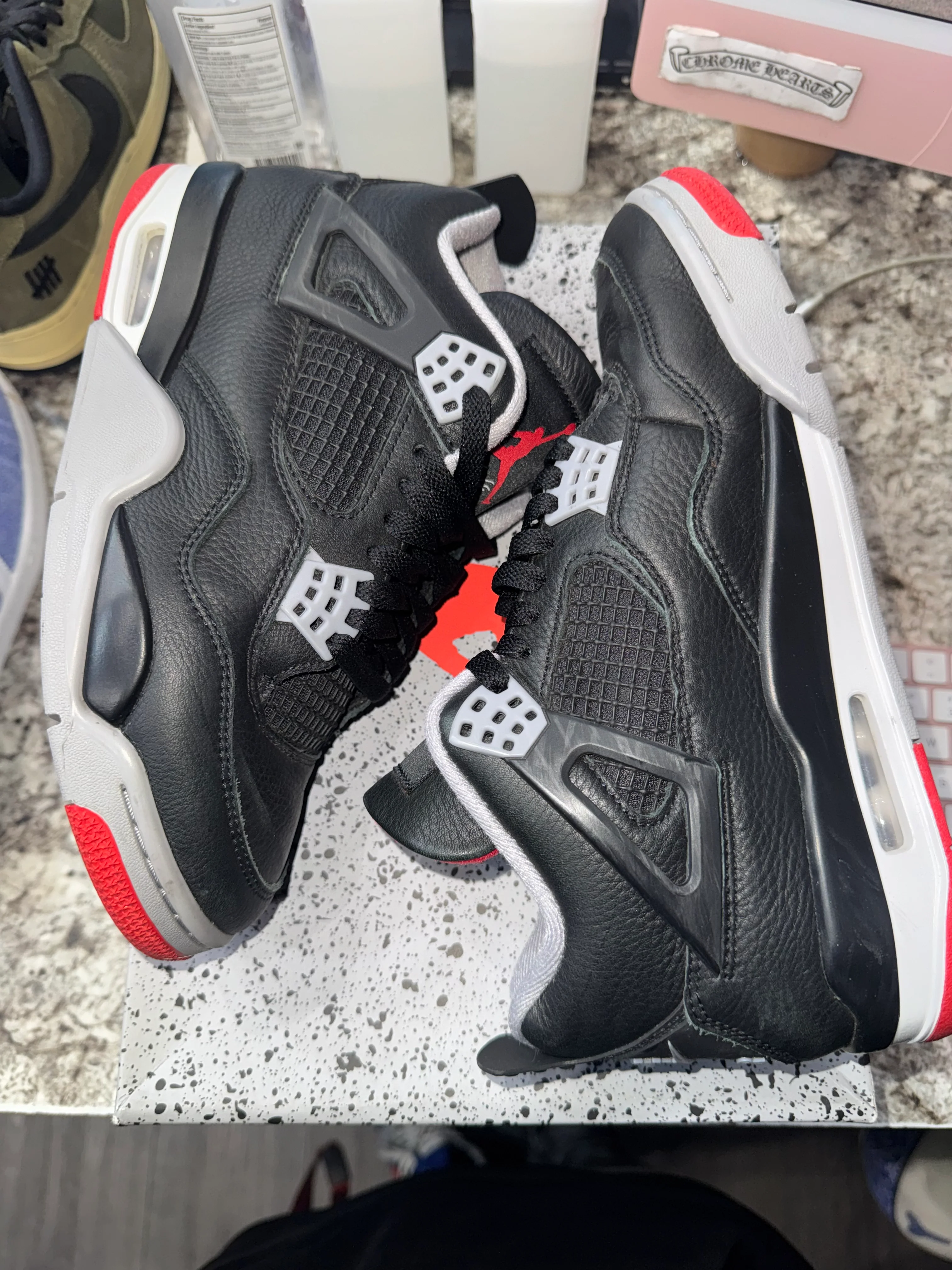 Jordan 4 Retro Bred Reimagined - Image 2