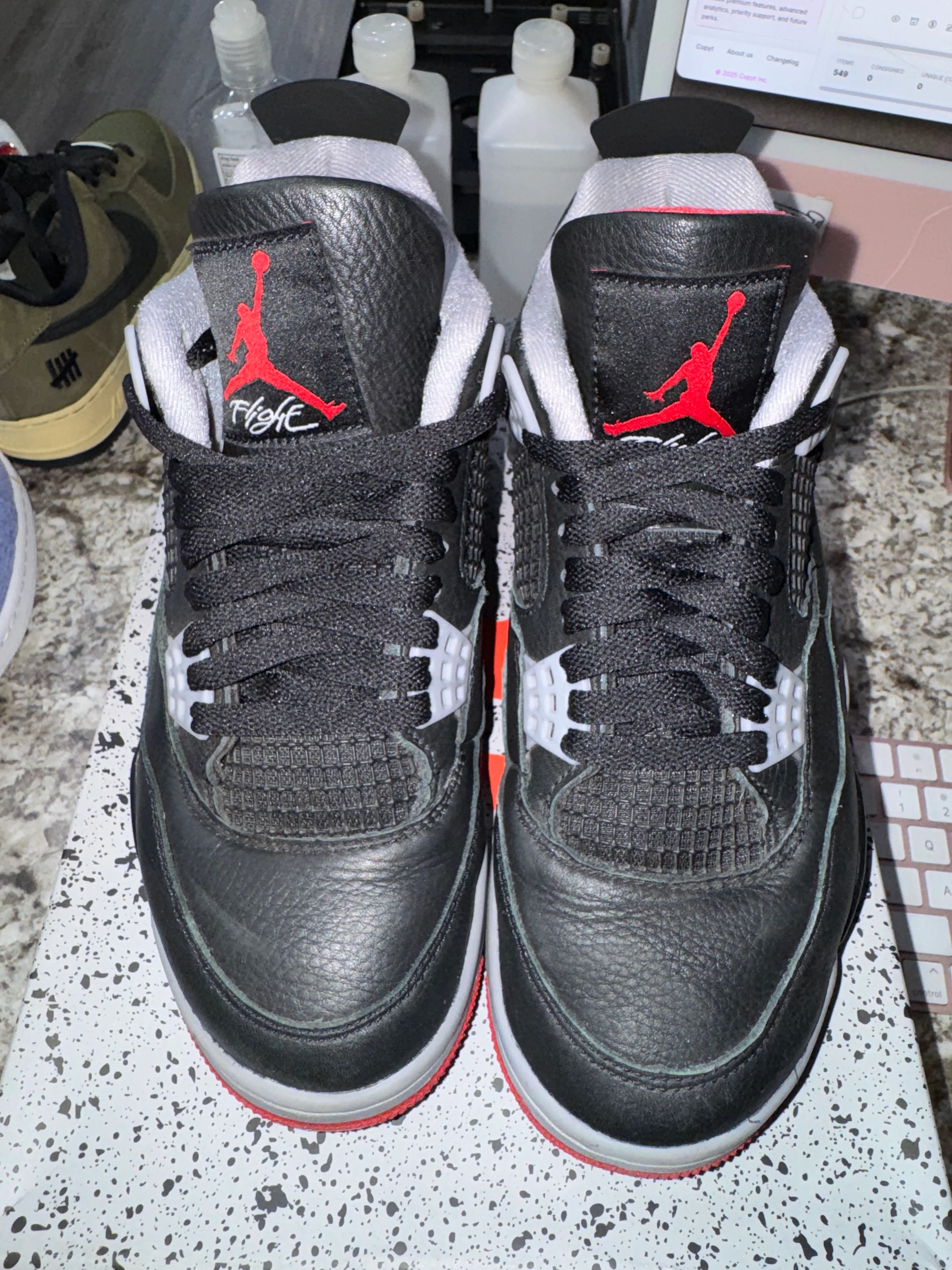 Jordan 4 Retro Bred Reimagined - Image 3