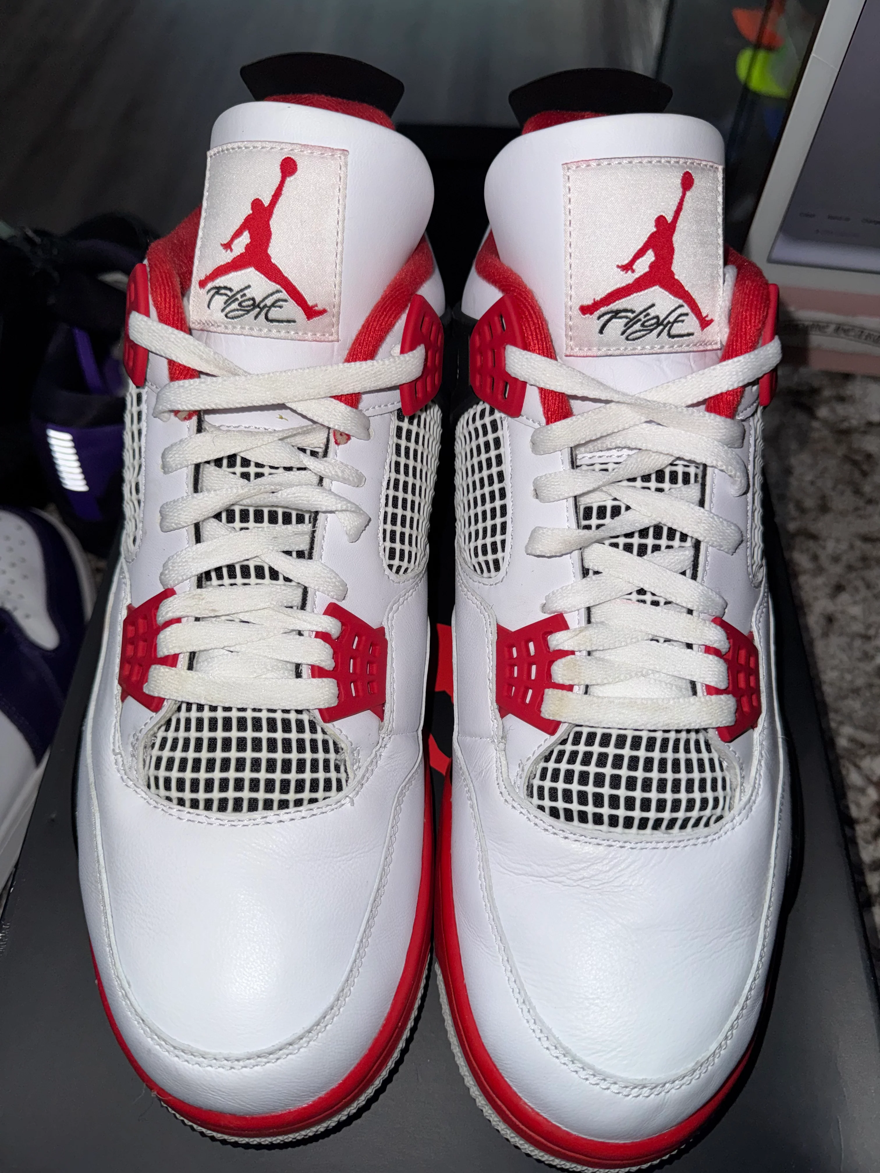 Jordan 4 Retro Fire Red (2020) - Image 3