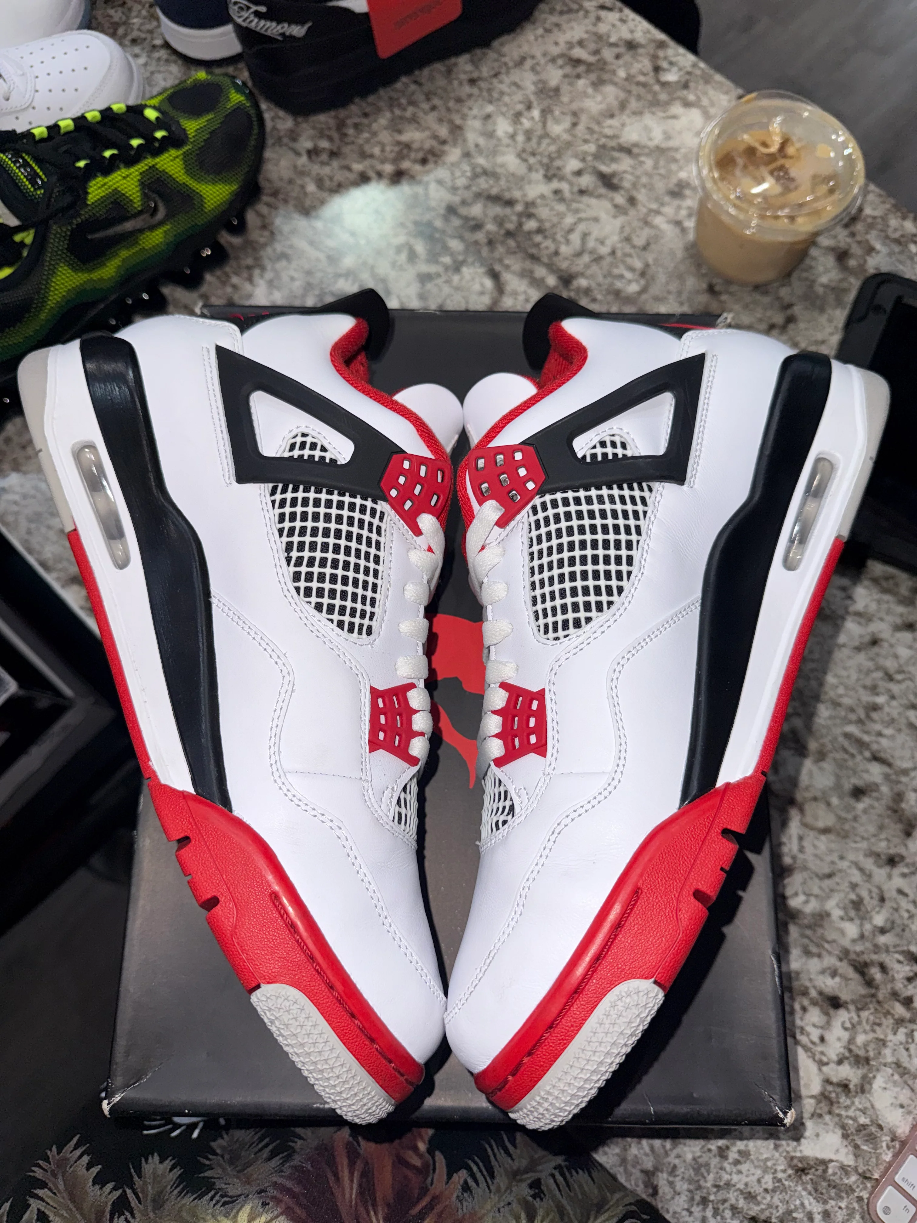 Jordan 4 Retro Fire Red (2020) - Image 3