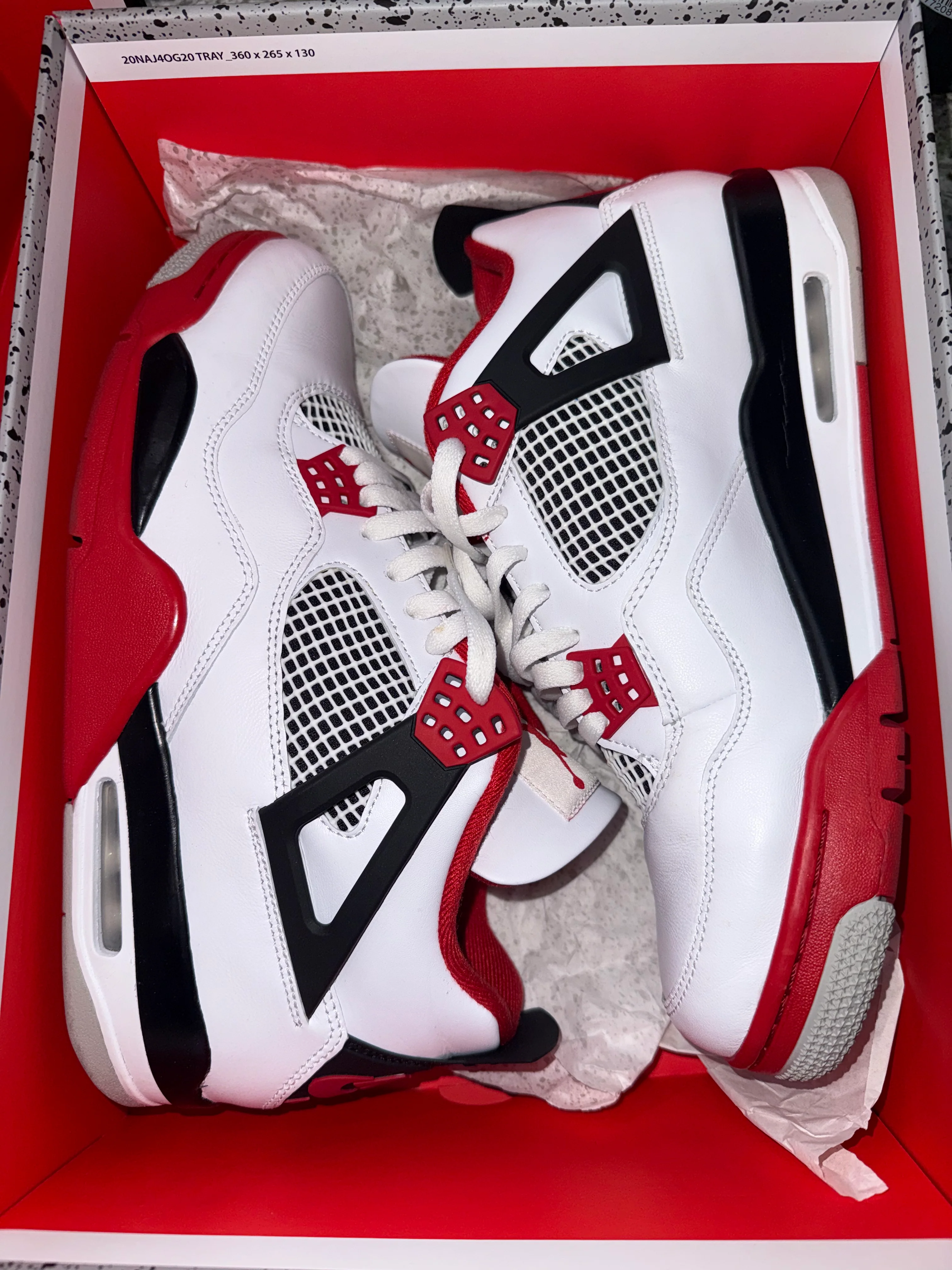 Jordan 4 Retro Fire Red (2020) - Image 5