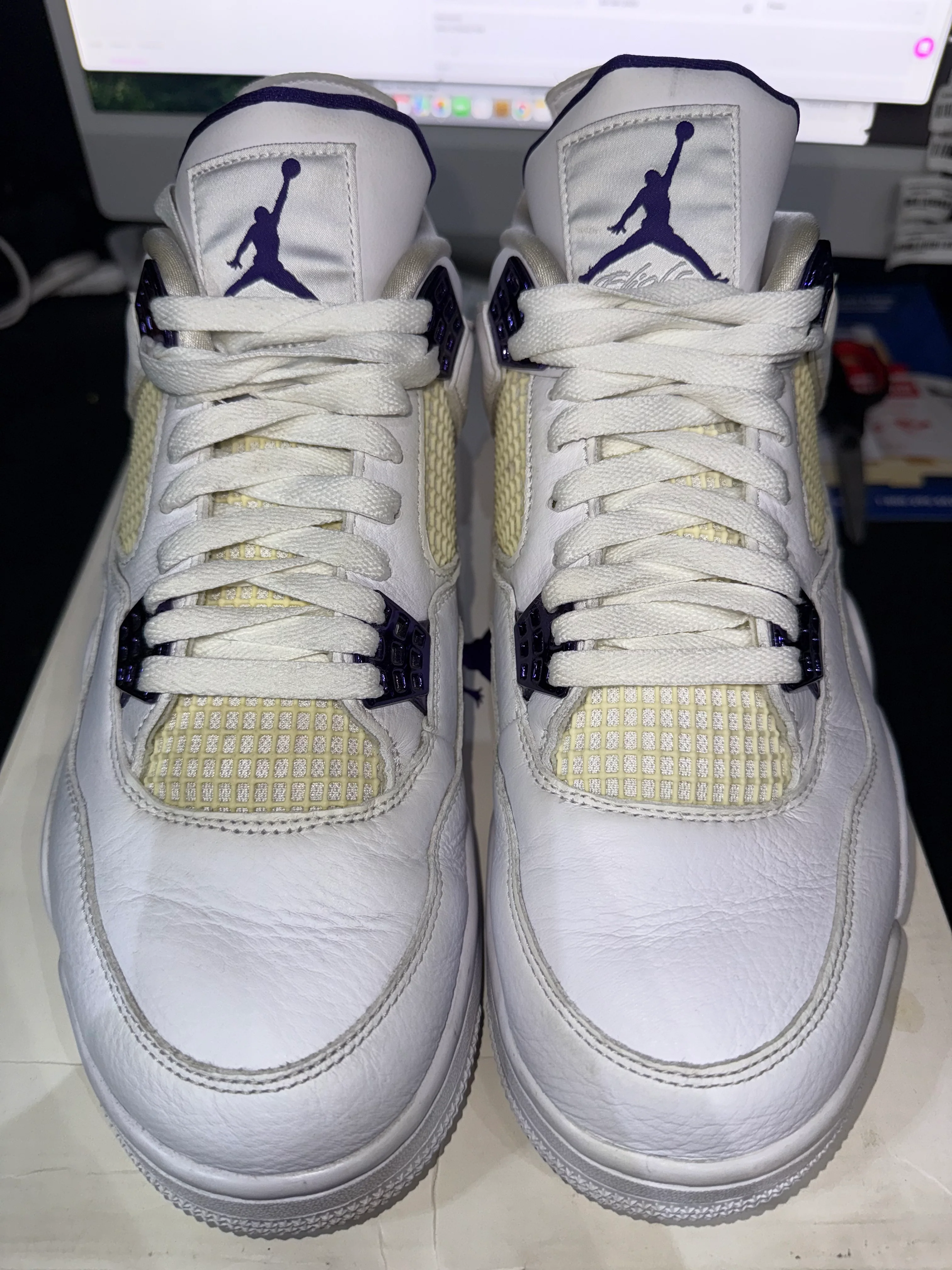 Jordan 4 Retro Metallic Purple - Image 2