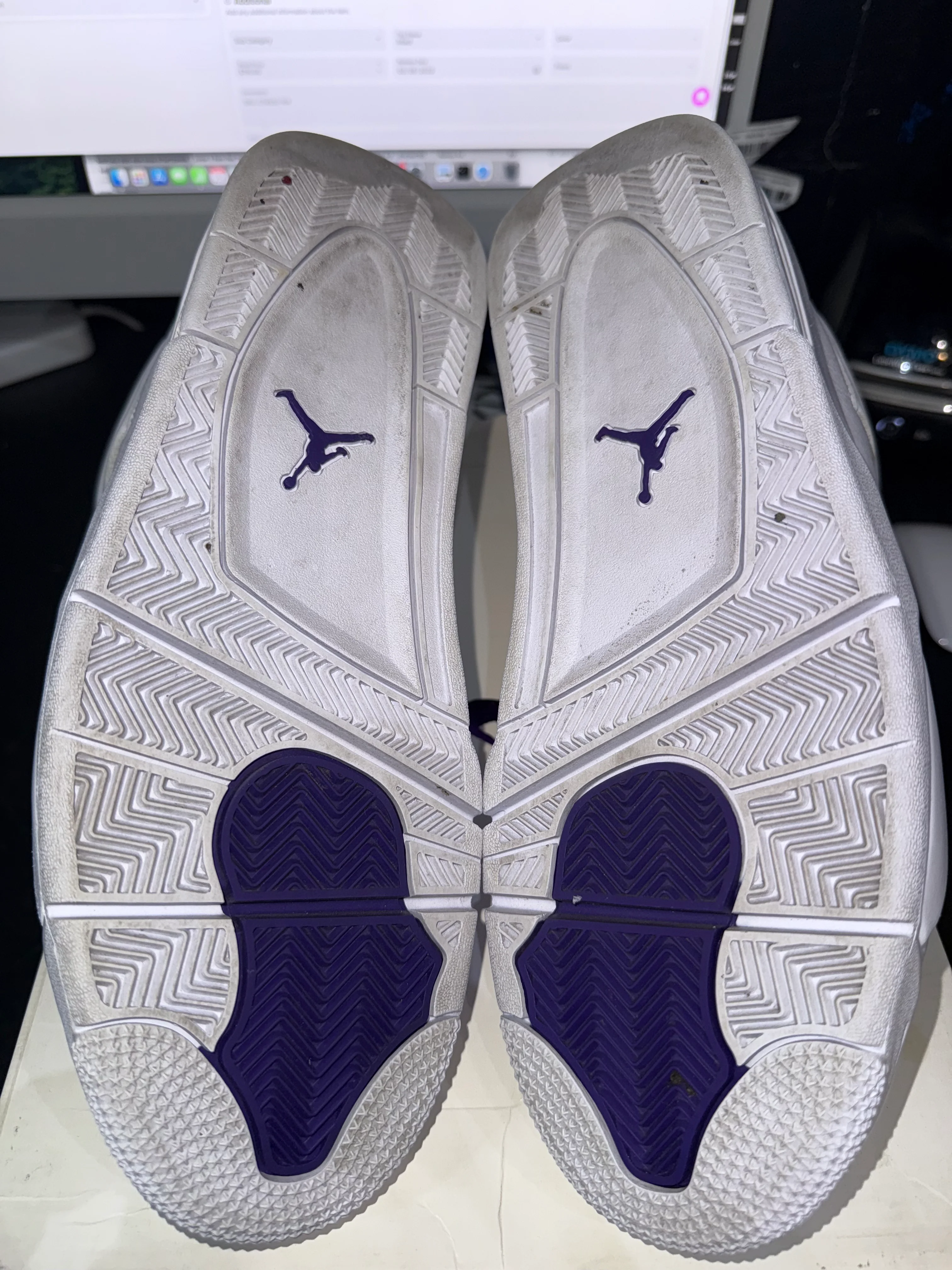 Jordan 4 Retro Metallic Purple - Image 4