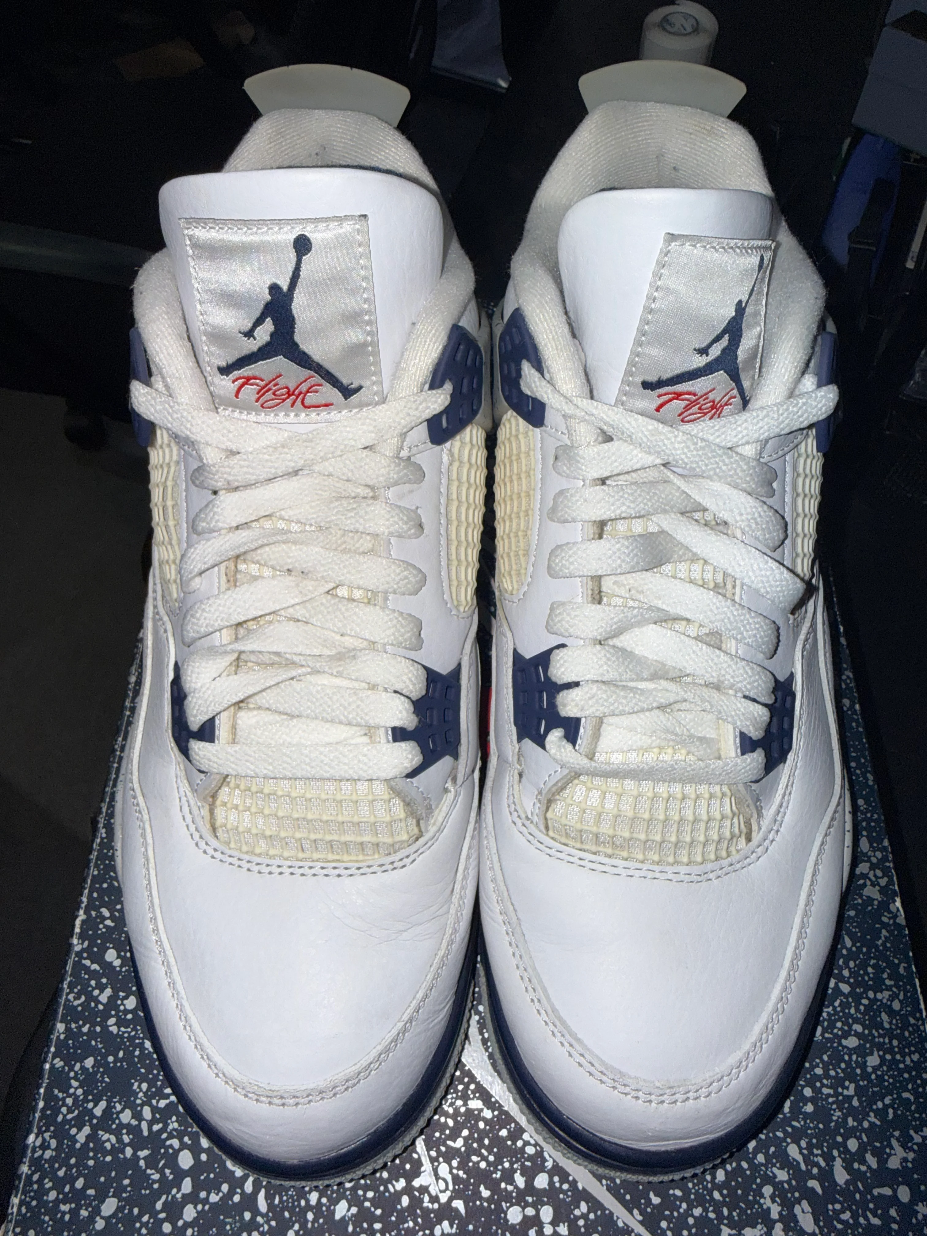 Jordan 4 Retro Midnight Navy - Image 2