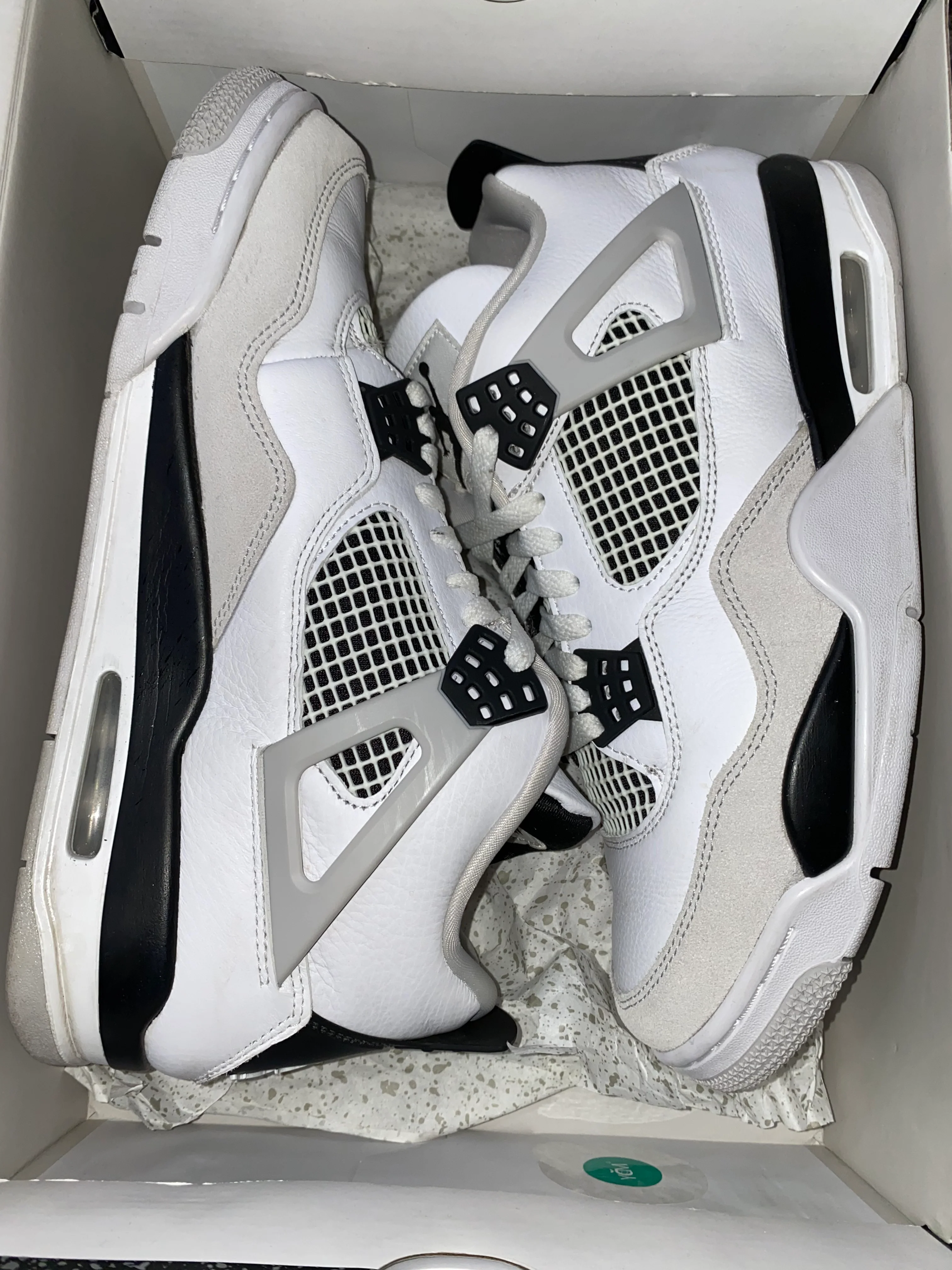 Jordan 4 Retro Military Black - Image 2