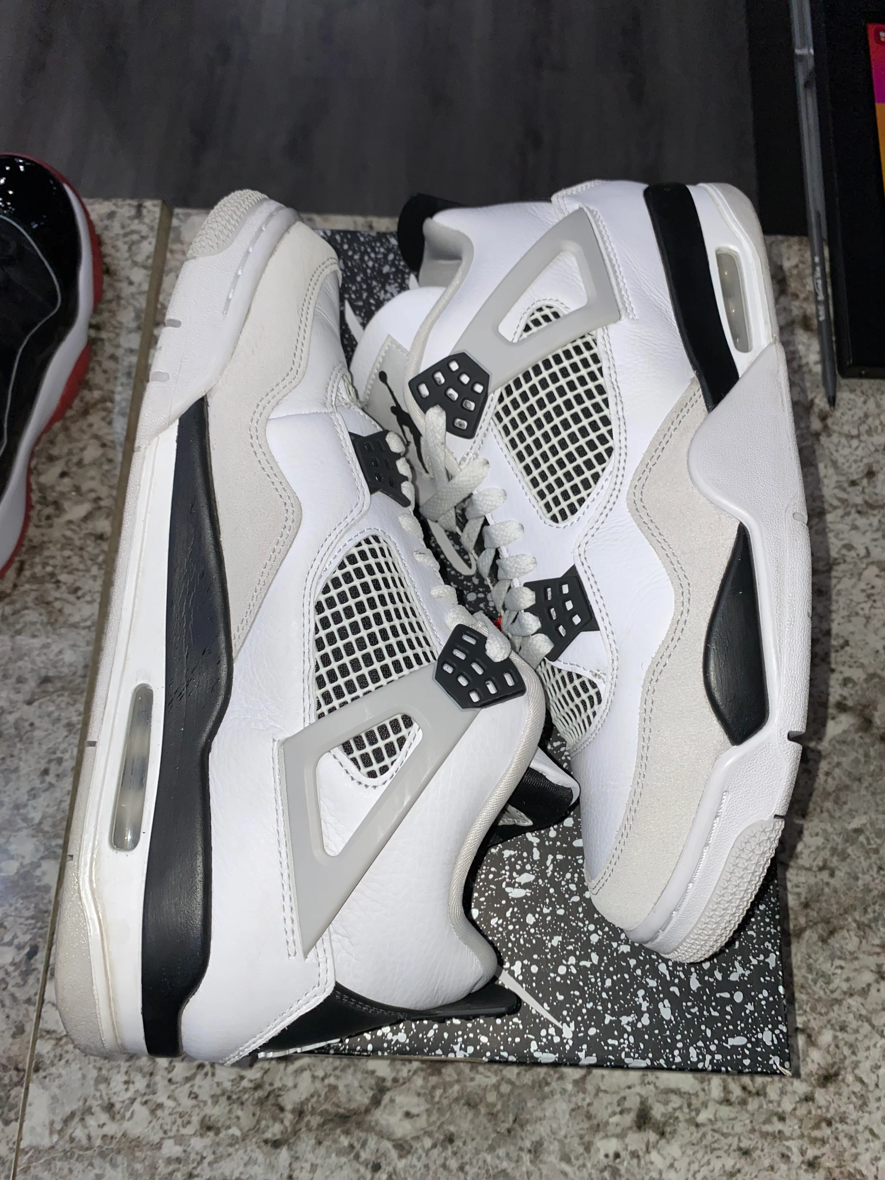 Jordan 4 Retro Military Black - Image 3
