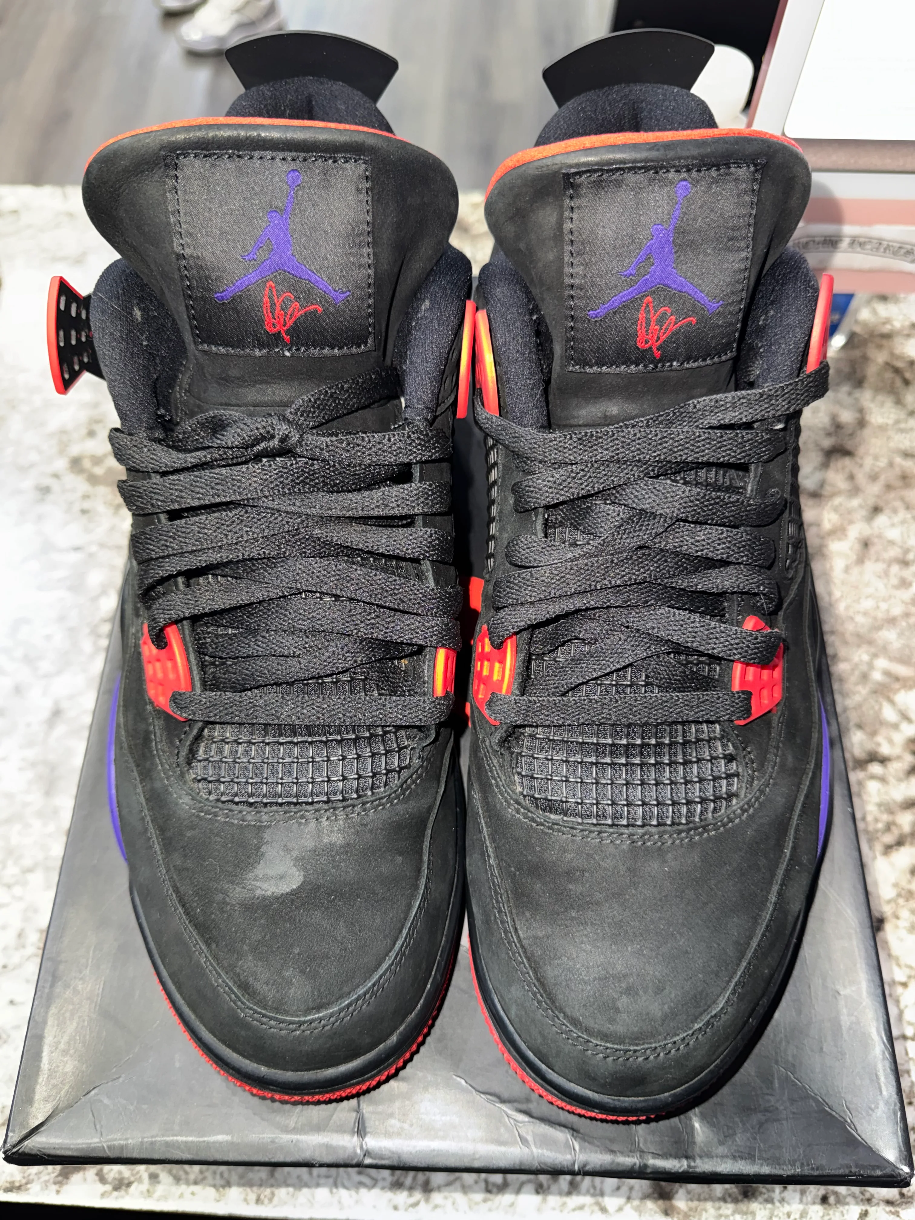 Jordan 4 Retro Raptors Drake OVO (2019) - Image 4