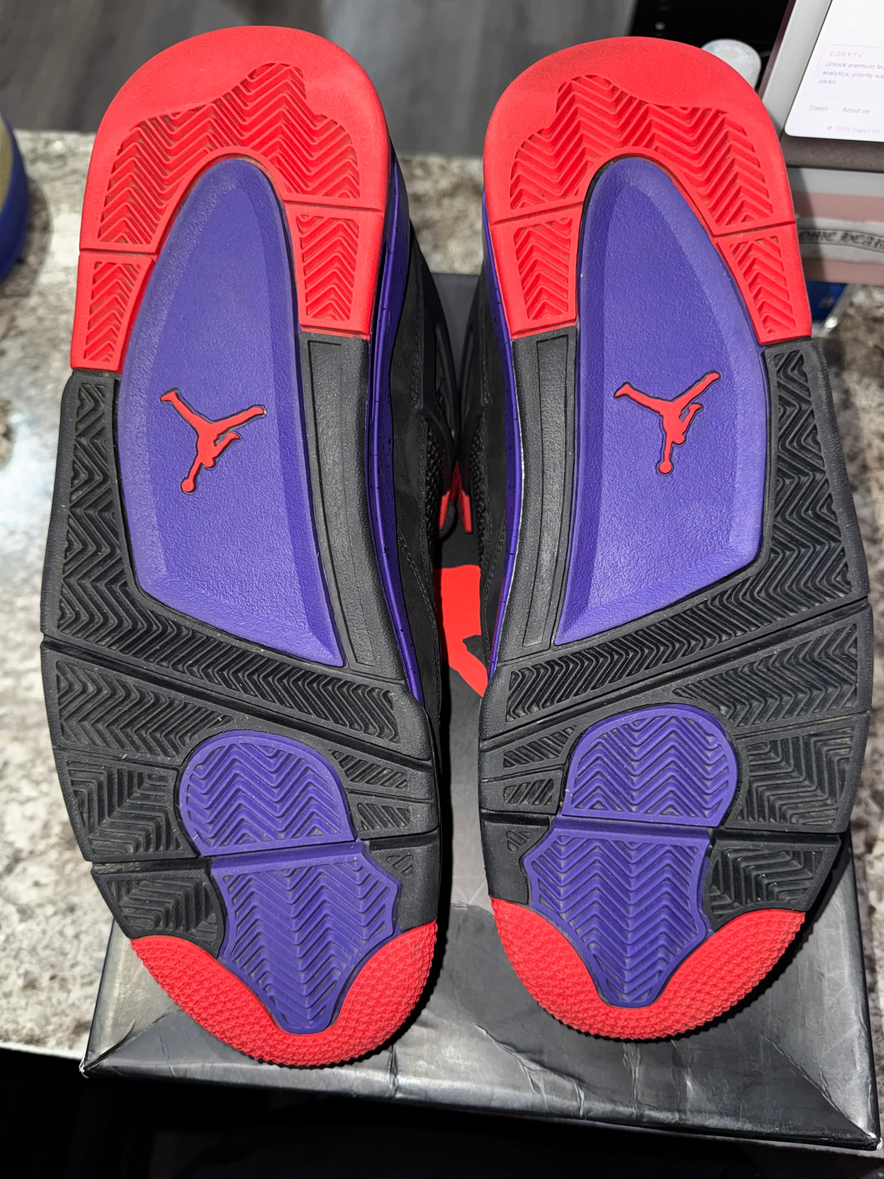 Jordan 4 Retro Raptors Drake OVO (2019) - Image 5