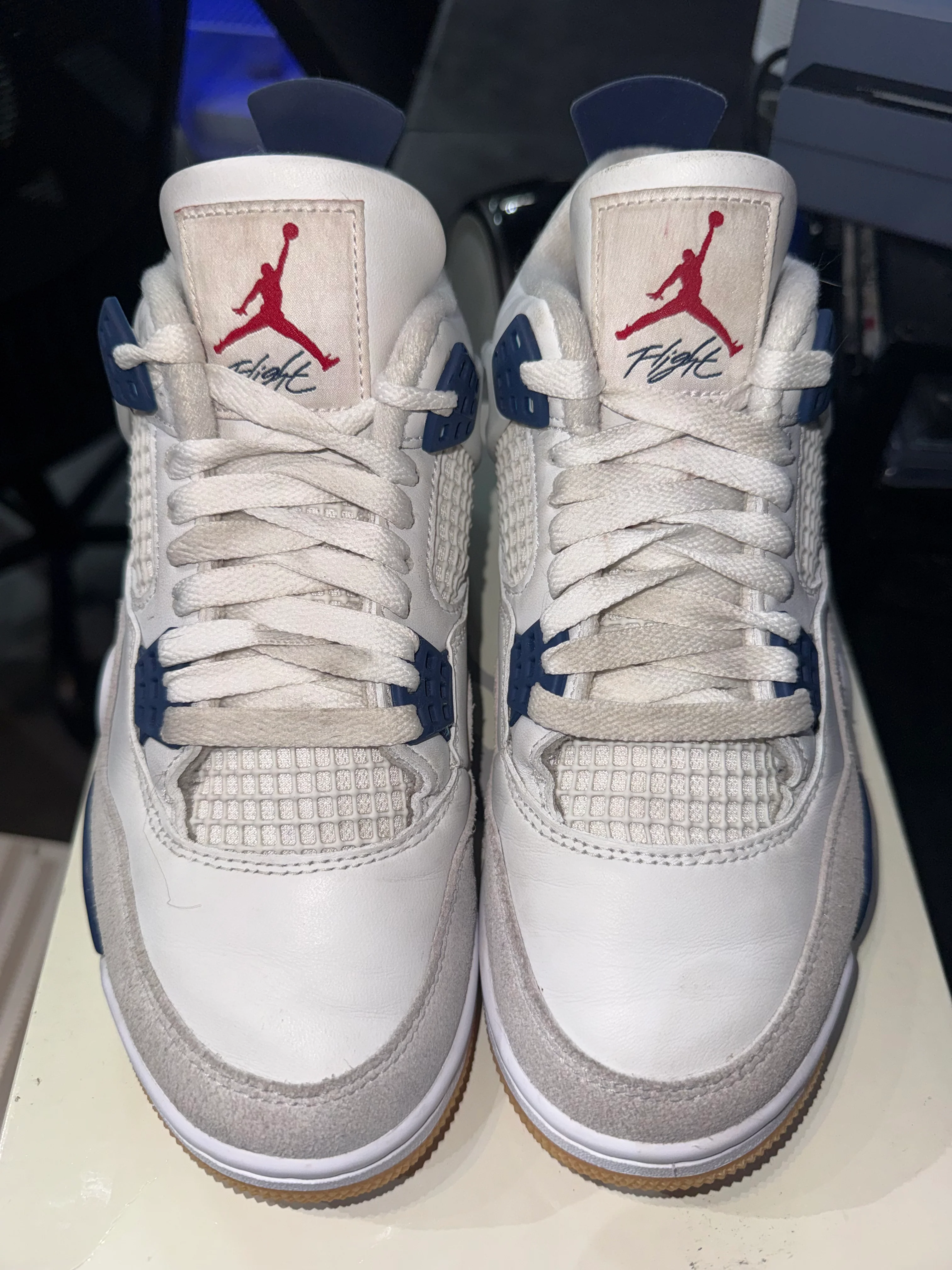 Jordan 4 Retro SB Navy - Image 2