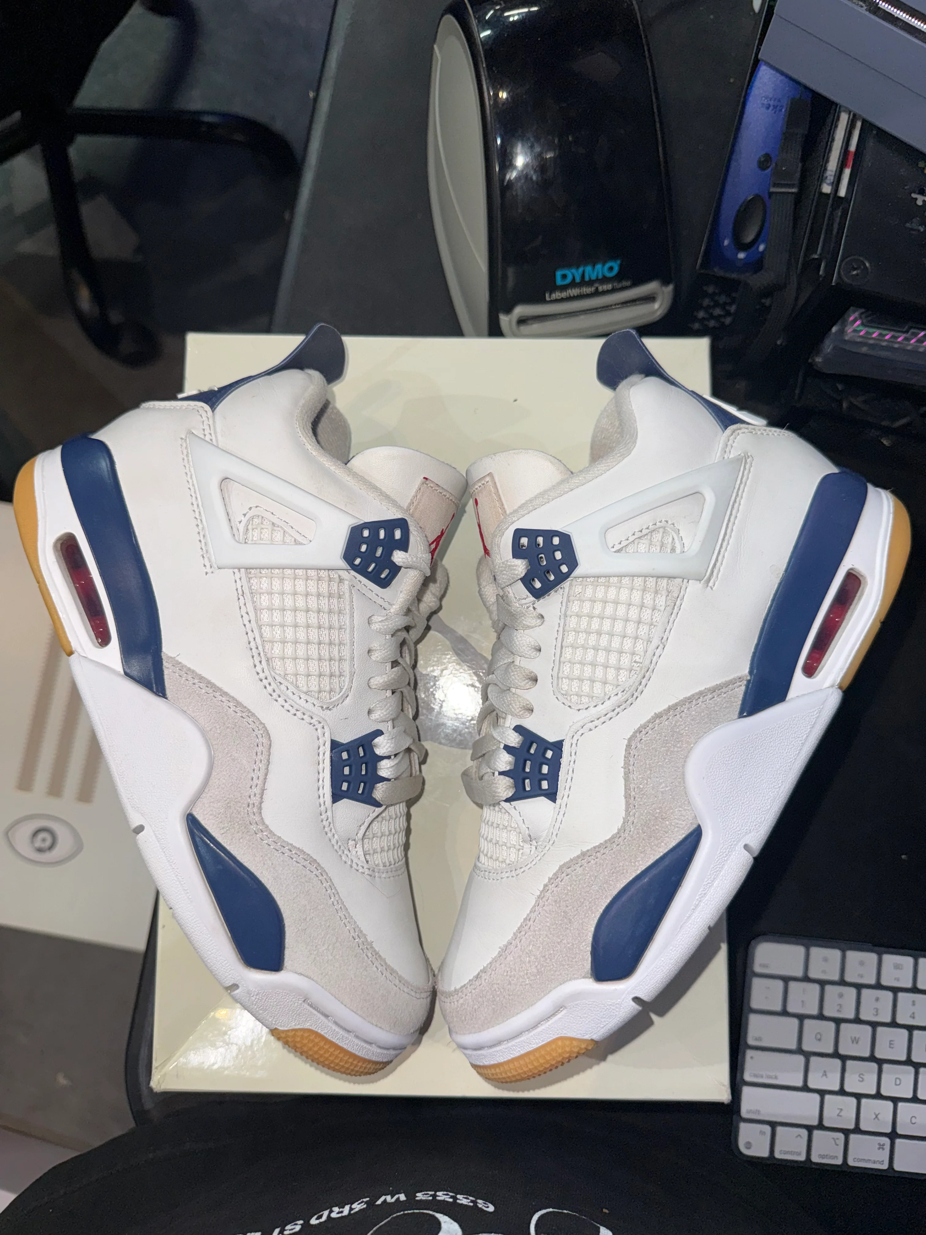 Jordan 4 Retro SB Navy - Image 3