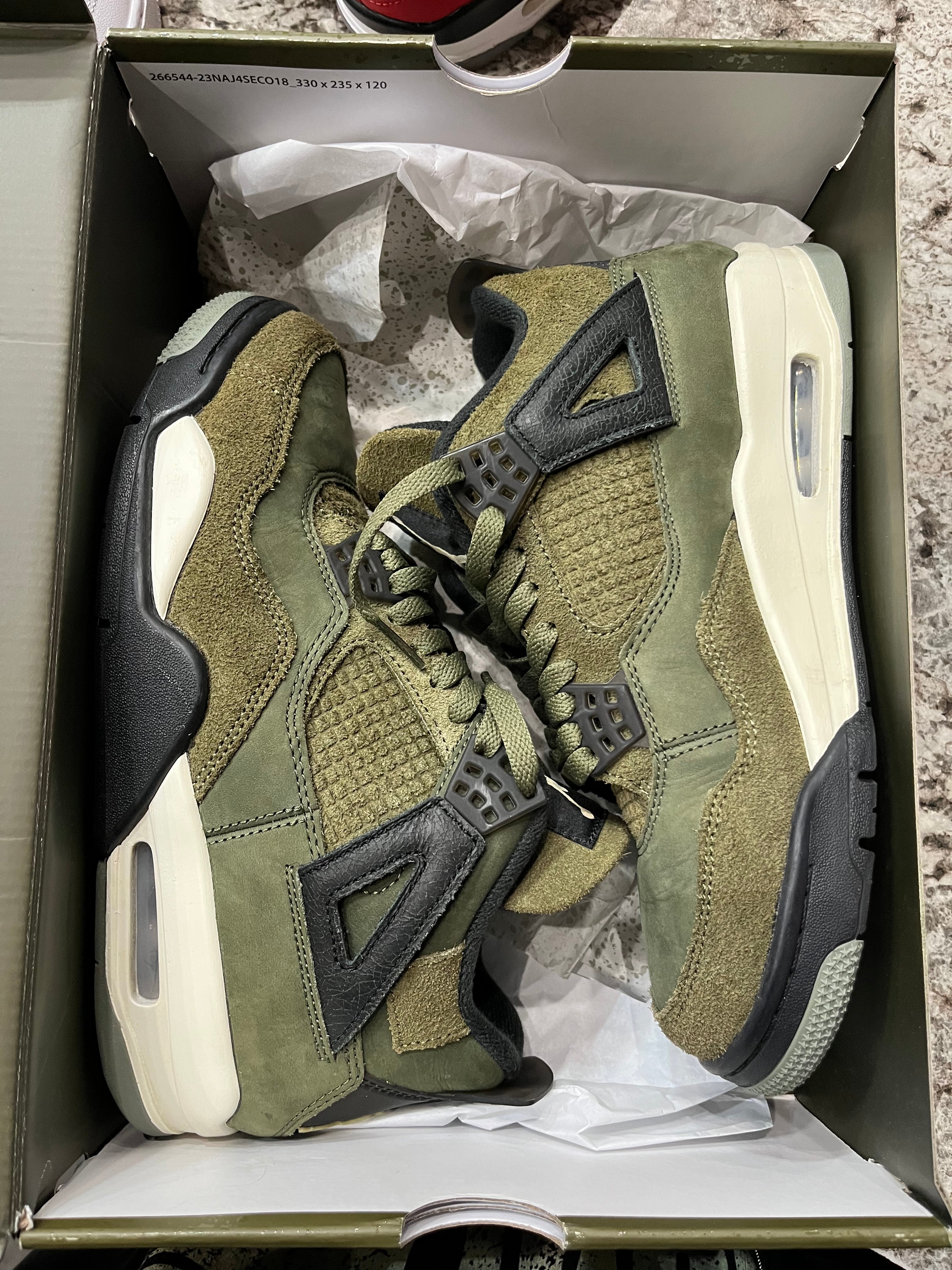 Jordan 4 Retro SE Craft Medium Olive - Image 6