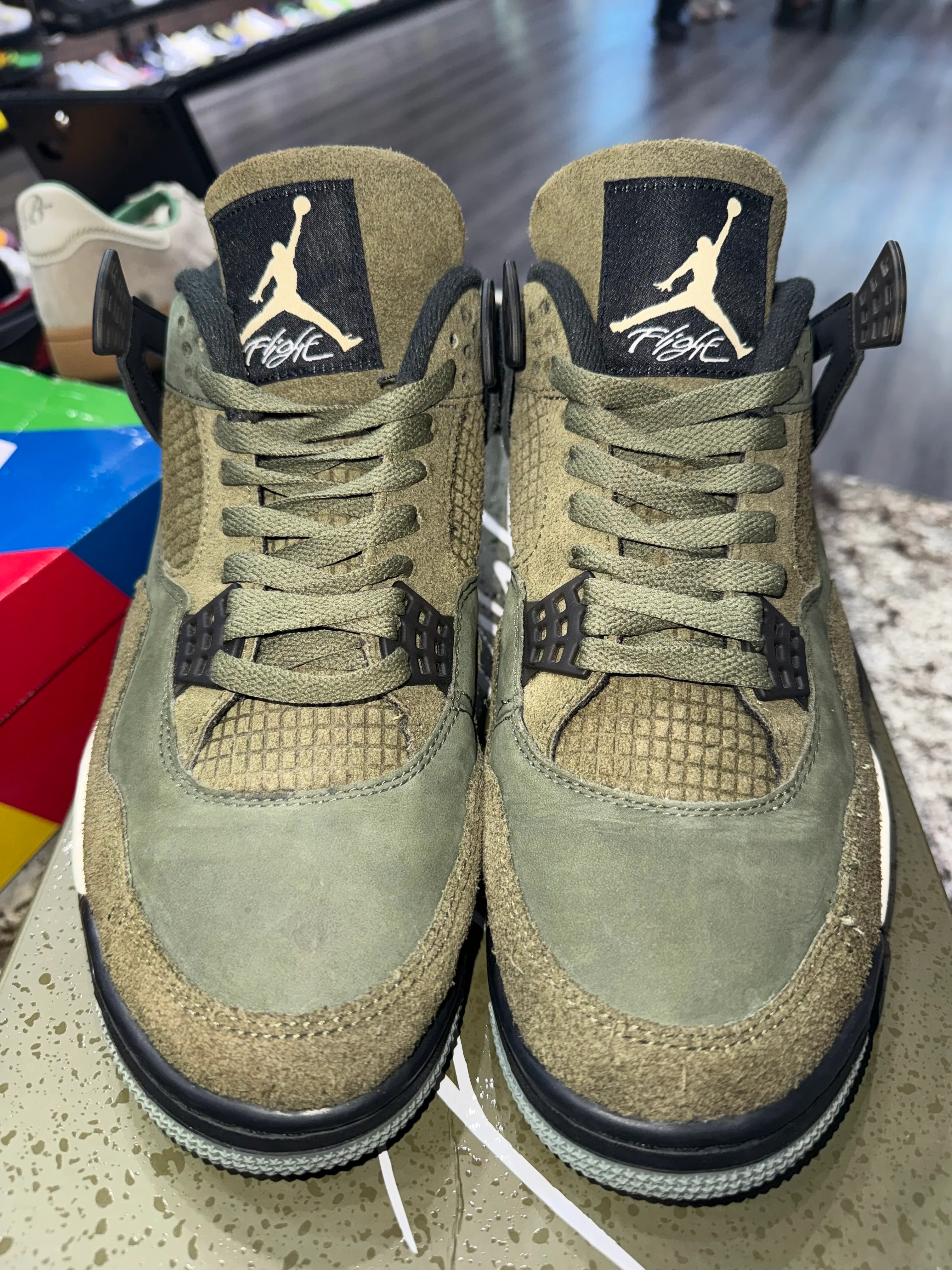 Jordan 4 Retro SE Craft Medium Olive - Image 2