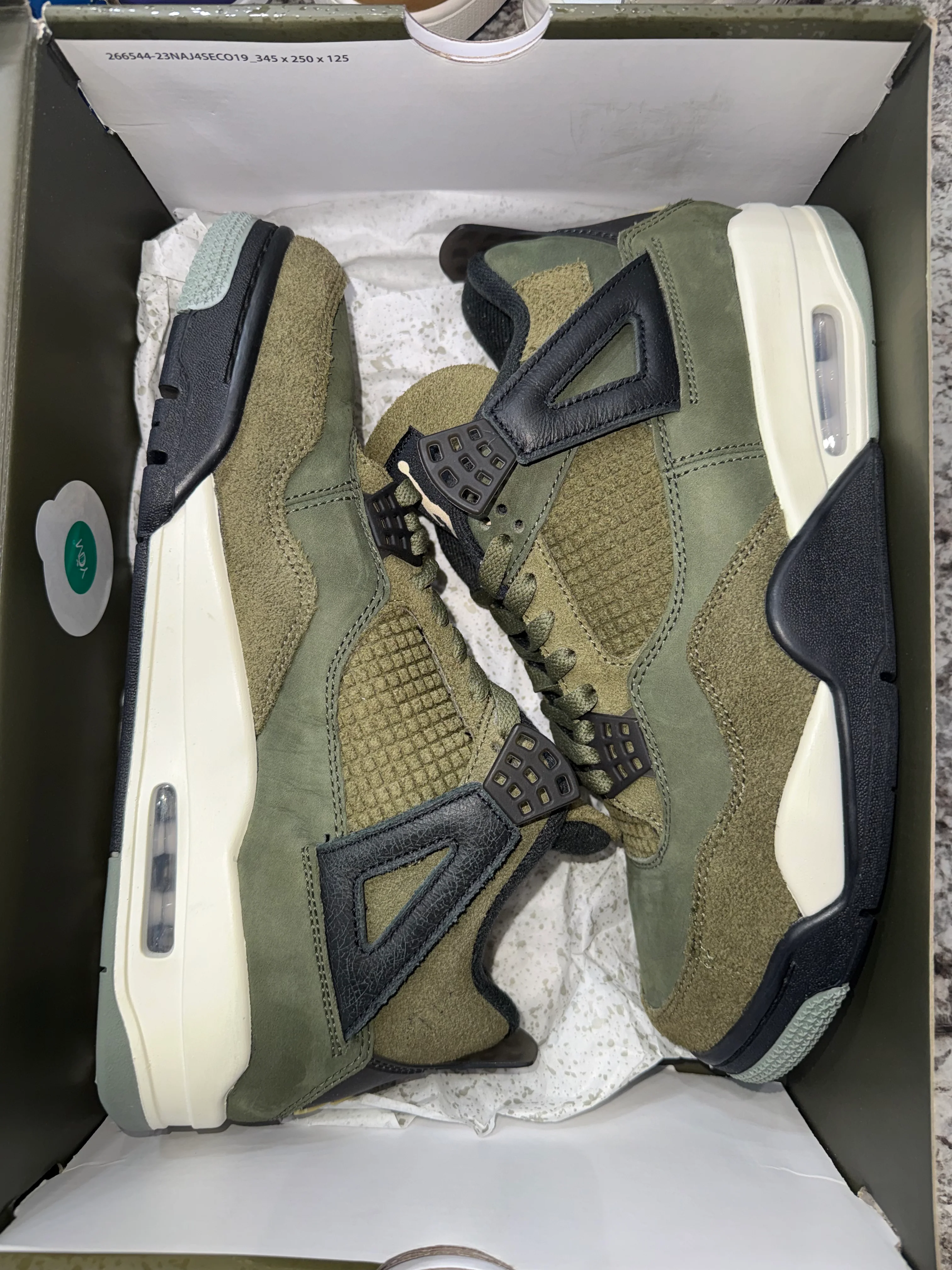 Jordan 4 Retro SE Craft Medium Olive - Image 6