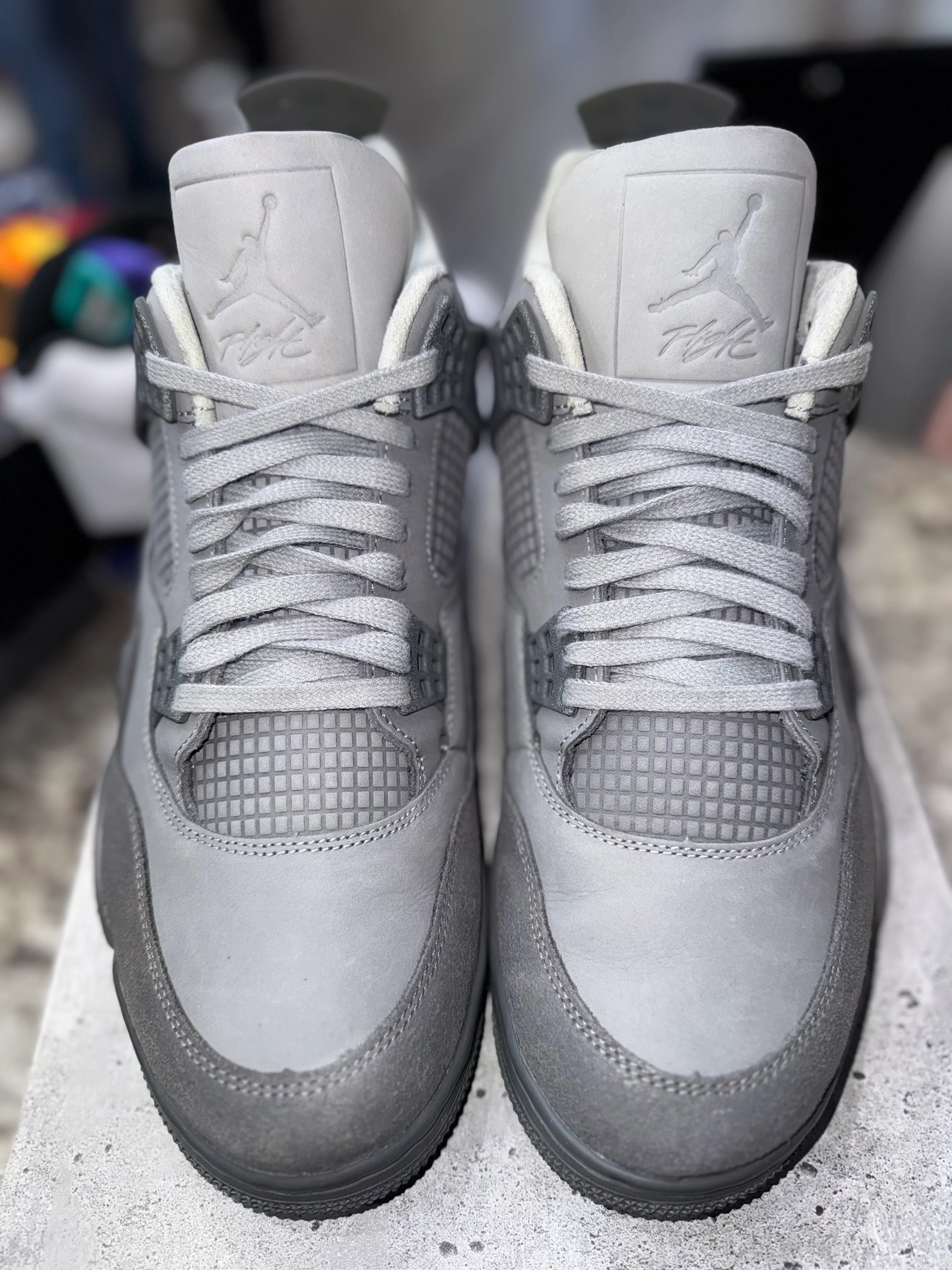 Jordan 4 Retro SE Paris Olympics Wet Cement - Image 2