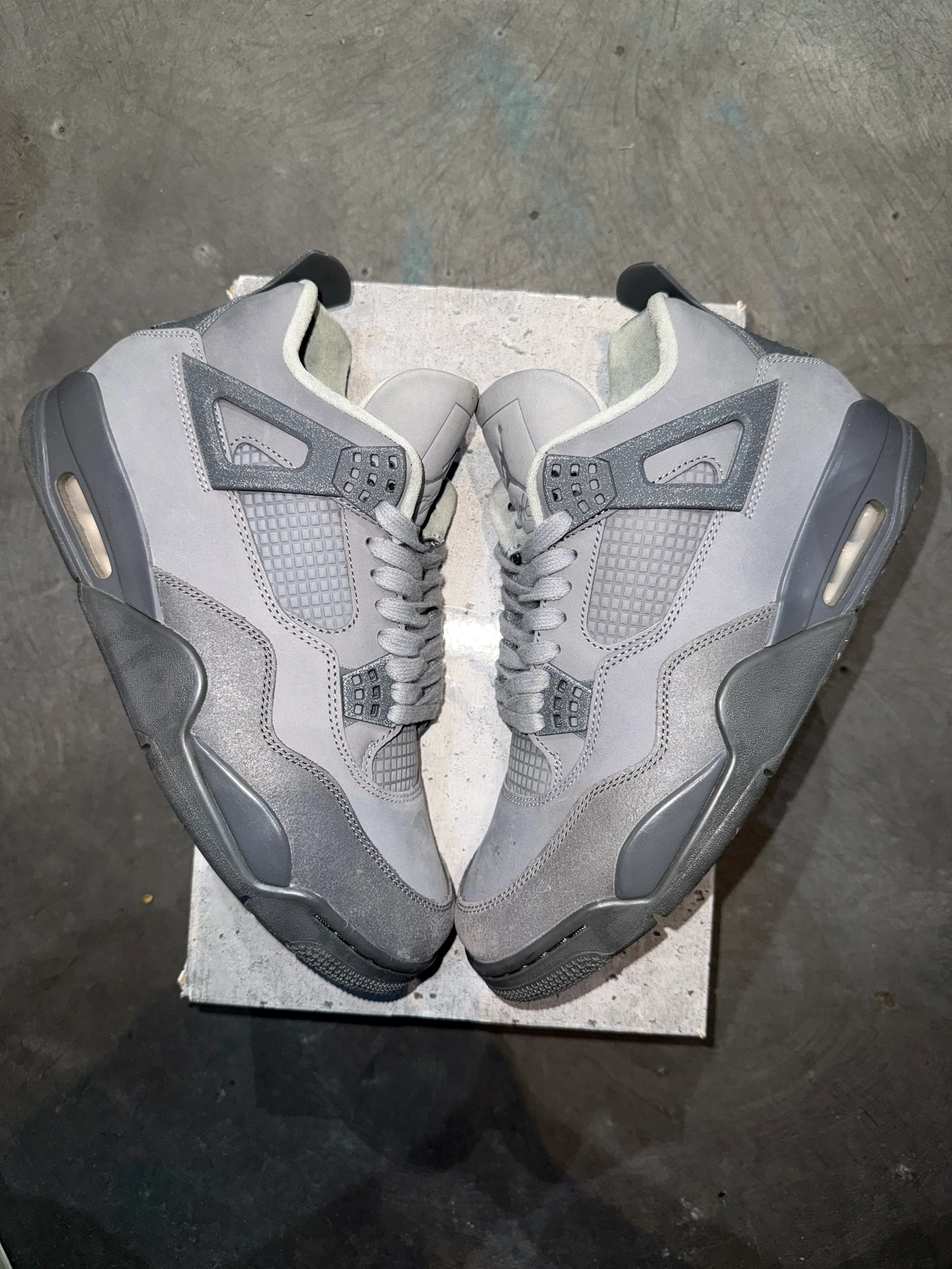 Jordan 4 Retro SE Paris Olympics Wet Cement - Image 2
