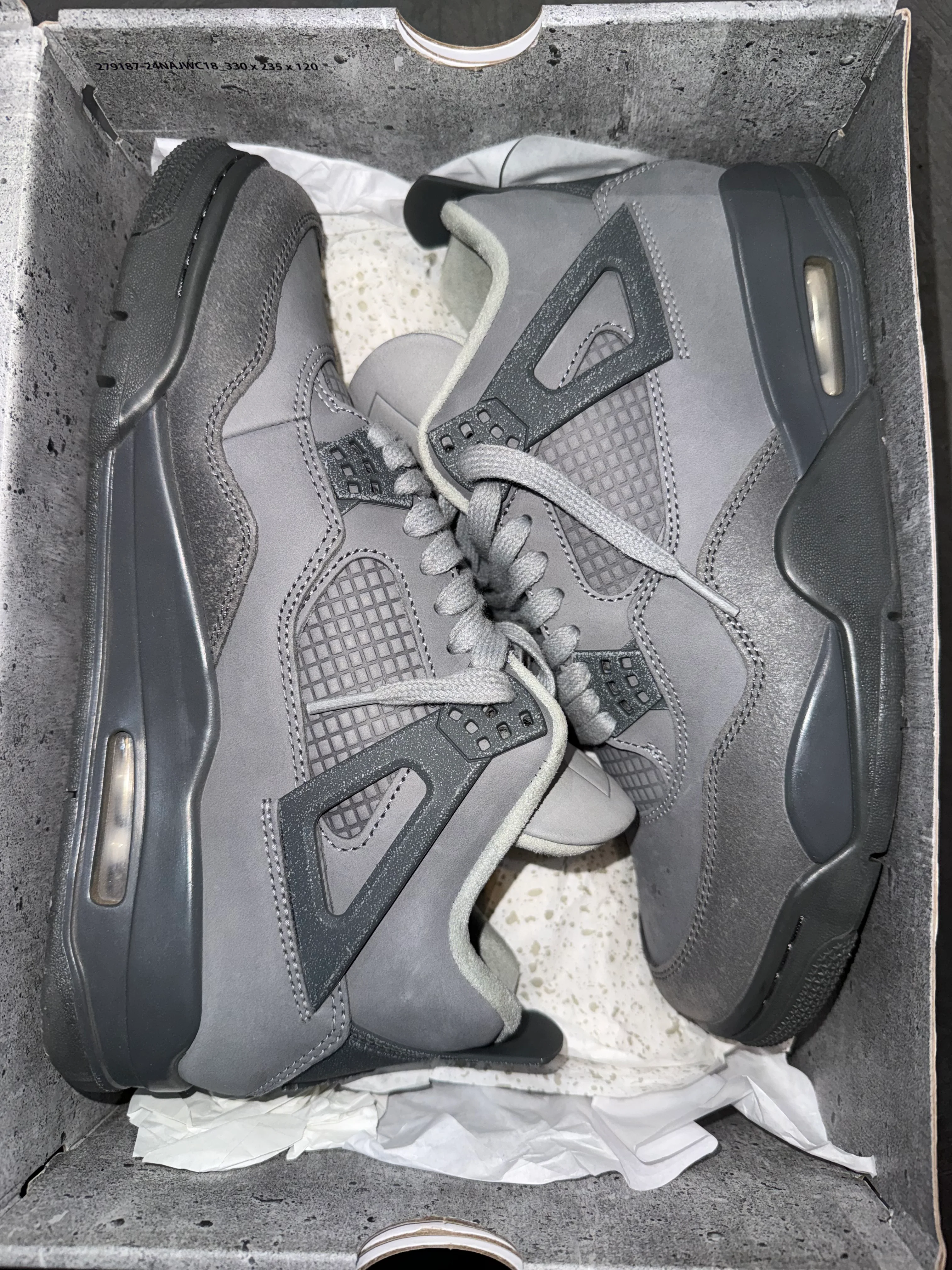Jordan 4 Retro SE Paris Olympics Wet Cement - Image 5