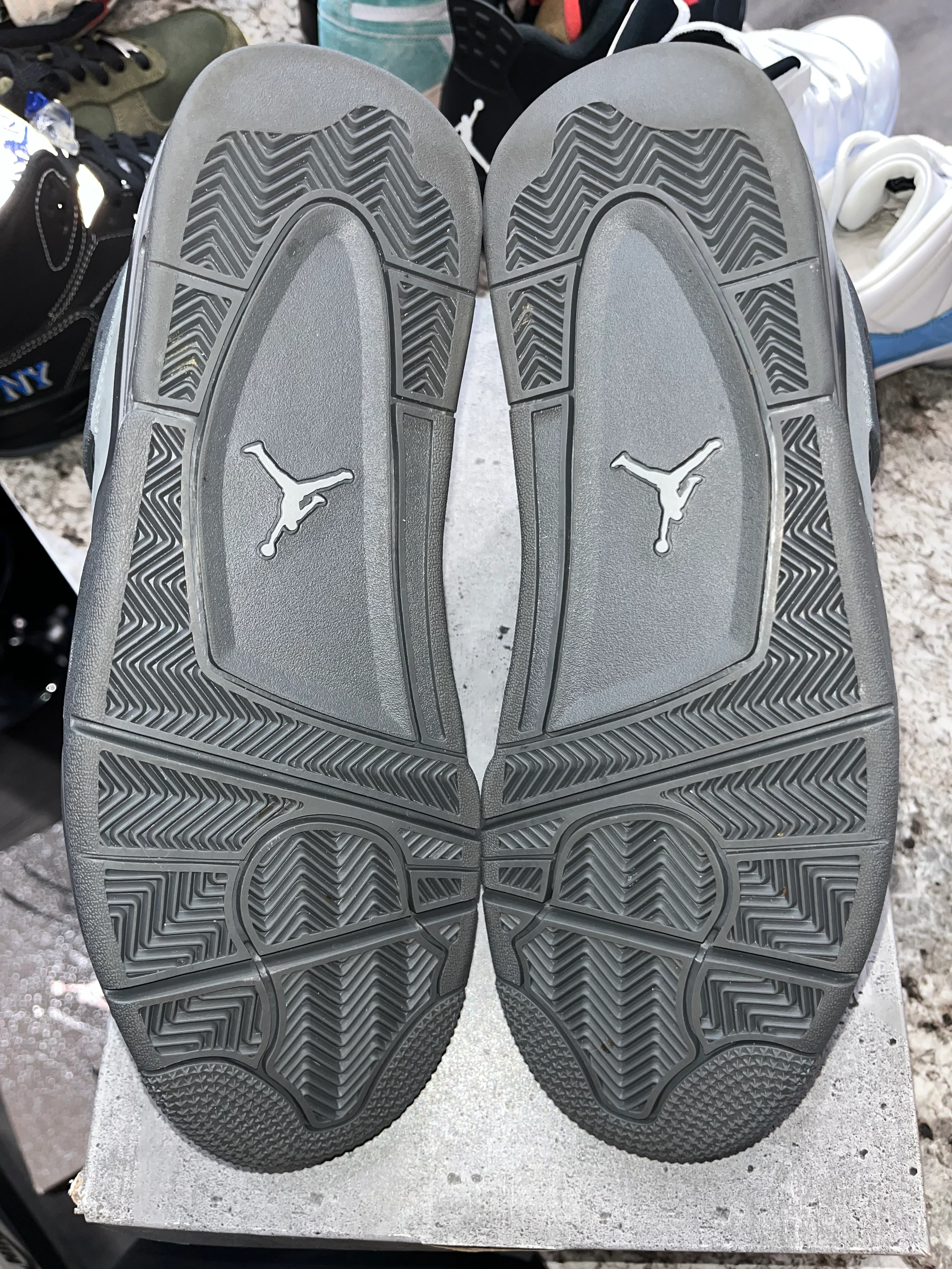 Jordan 4 Retro SE Paris Olympics Wet Cement - Image 4