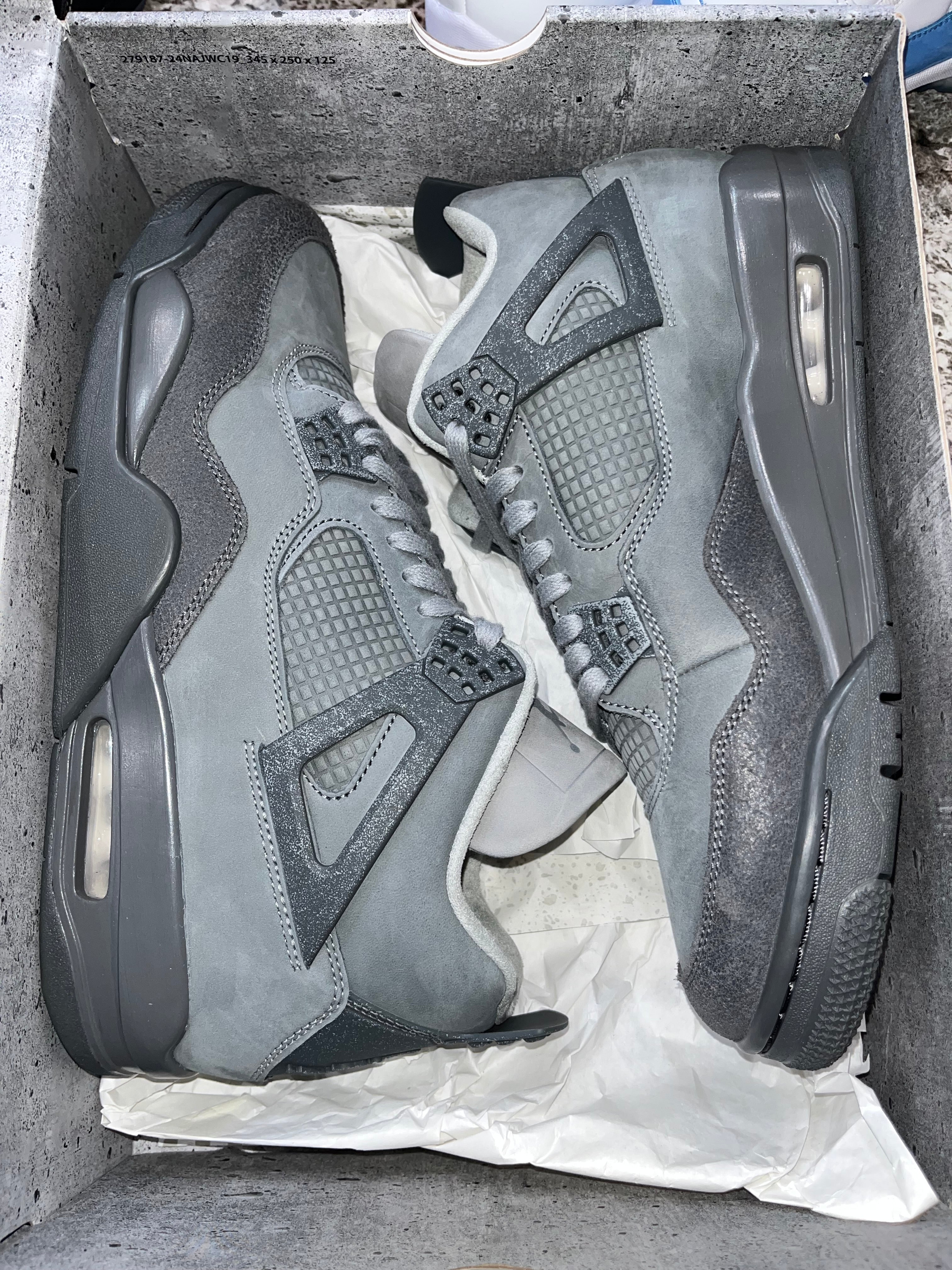 Jordan 4 Retro SE Paris Olympics Wet Cement - Image 5
