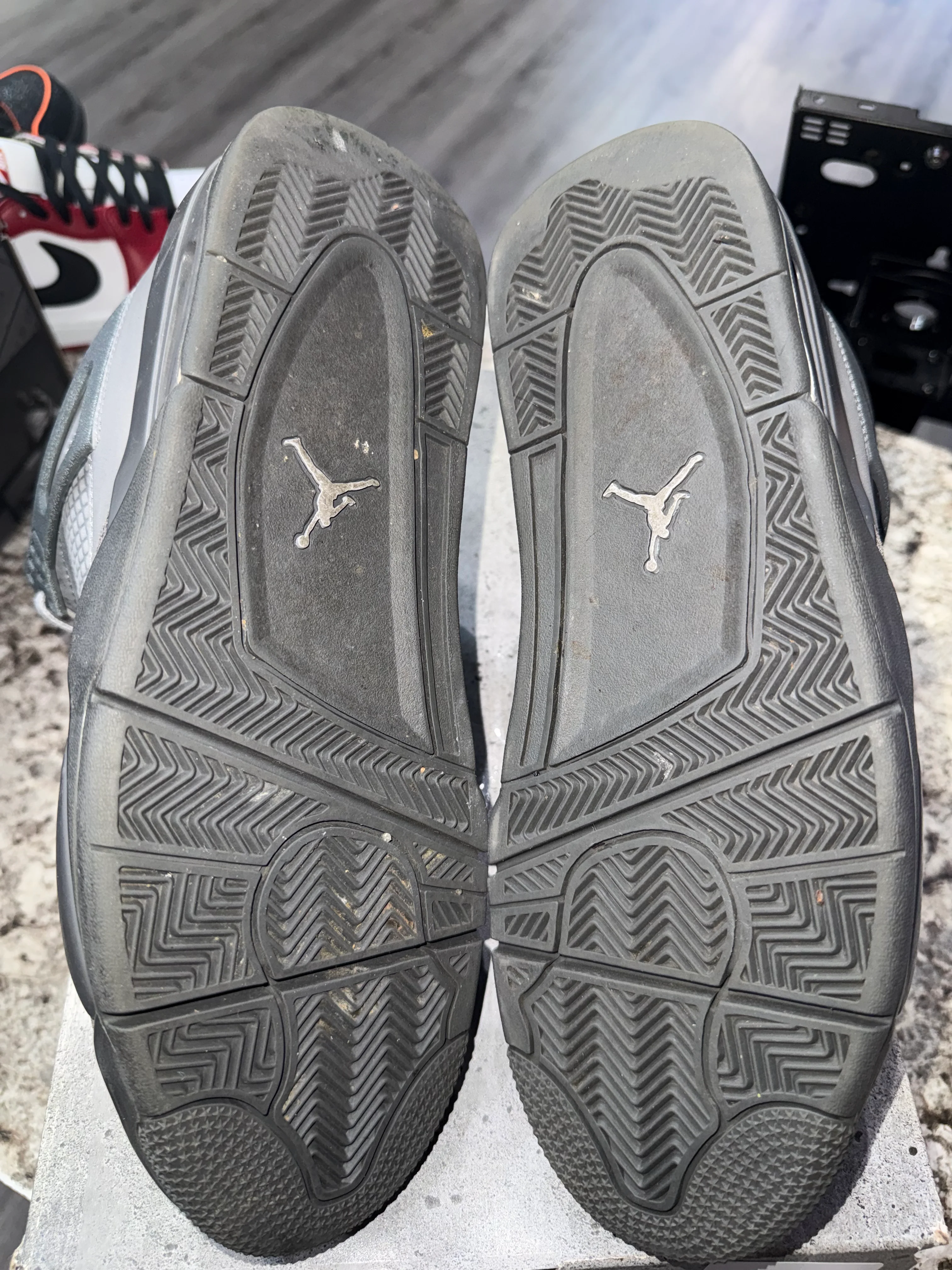 Jordan 4 Retro SE Paris Olympics Wet Cement - Image 4