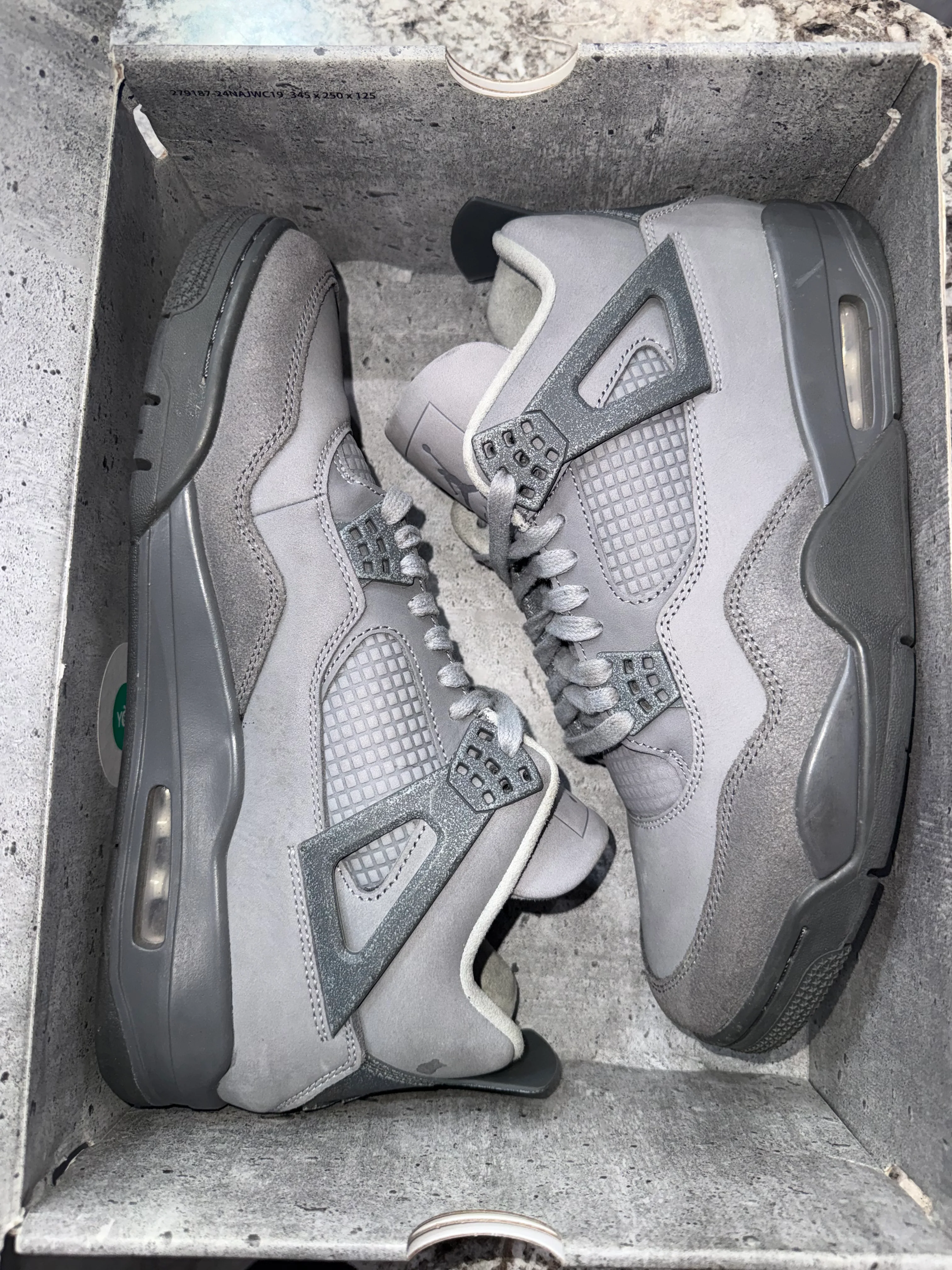 Jordan 4 Retro SE Paris Olympics Wet Cement - Image 5