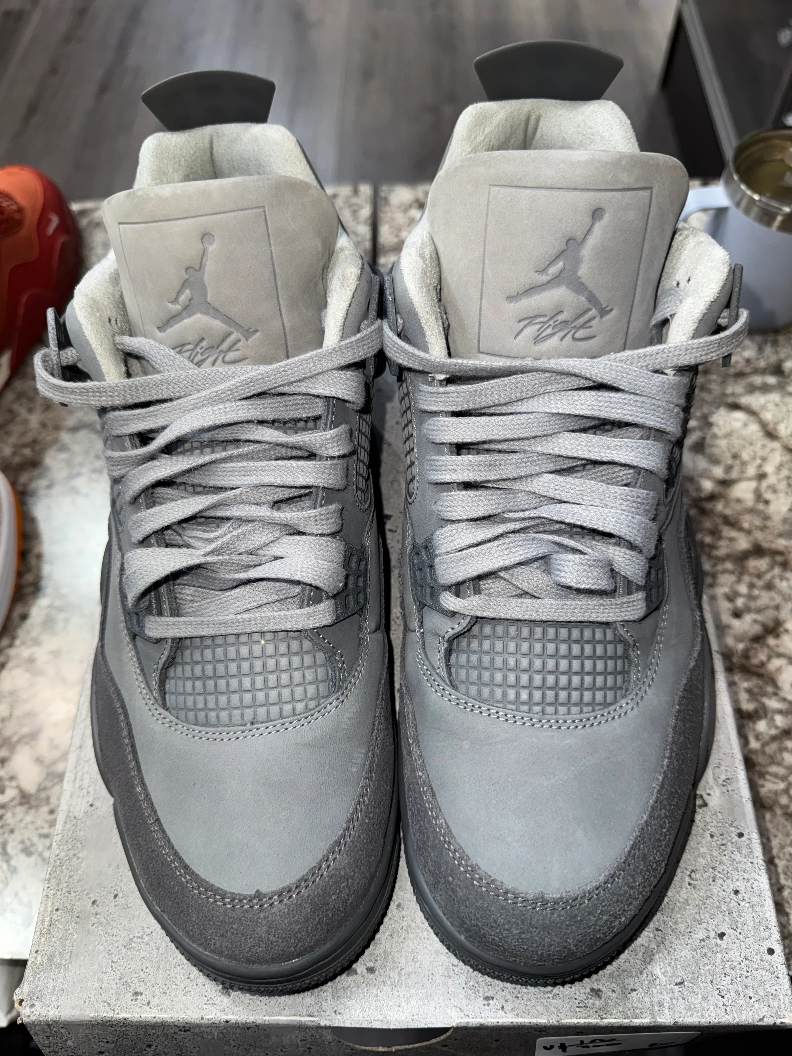 Jordan 4 Retro SE Paris Olympics Wet Cement - Image 2