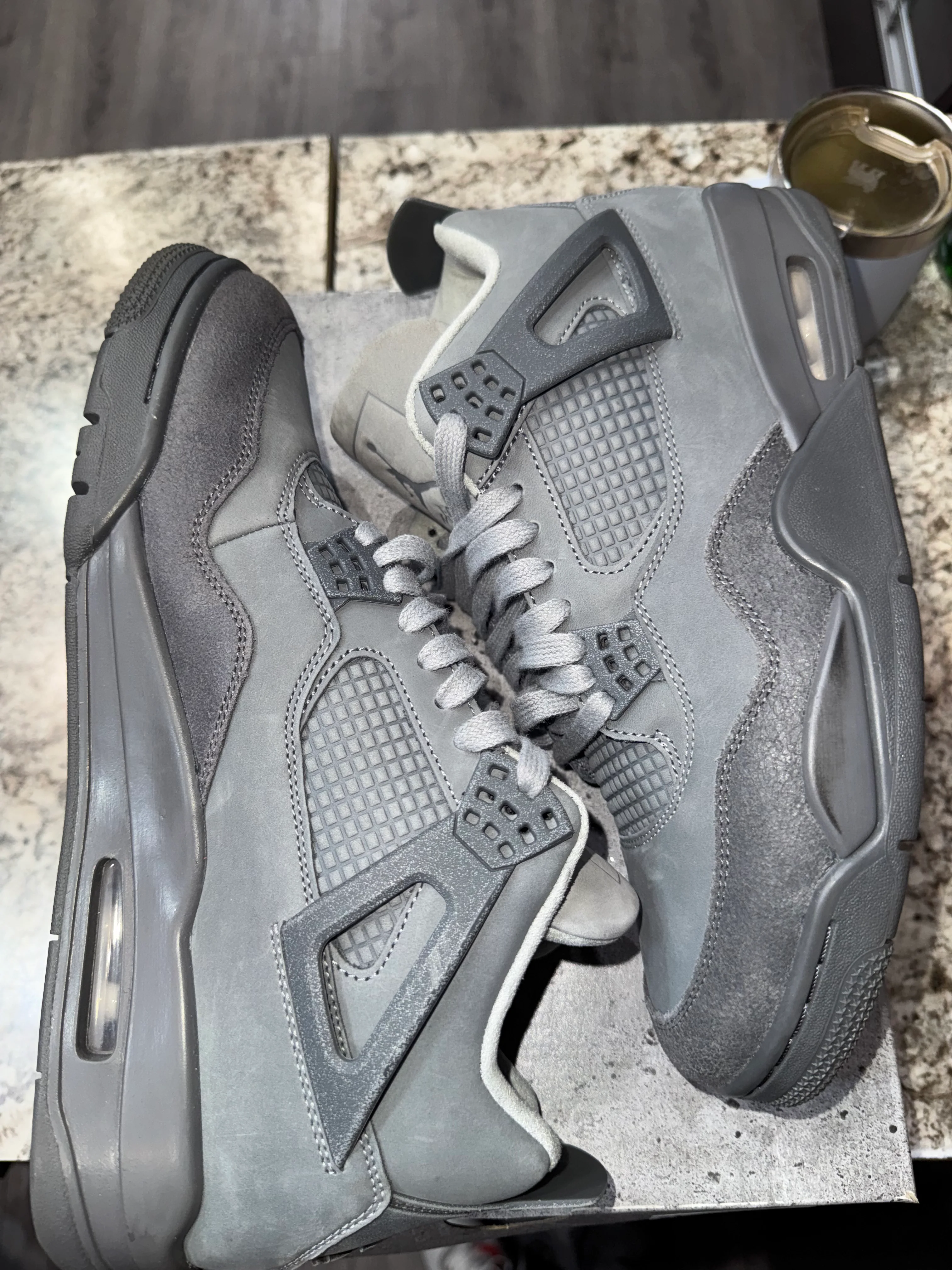 Jordan 4 Retro SE Paris Olympics Wet Cement - Image 4