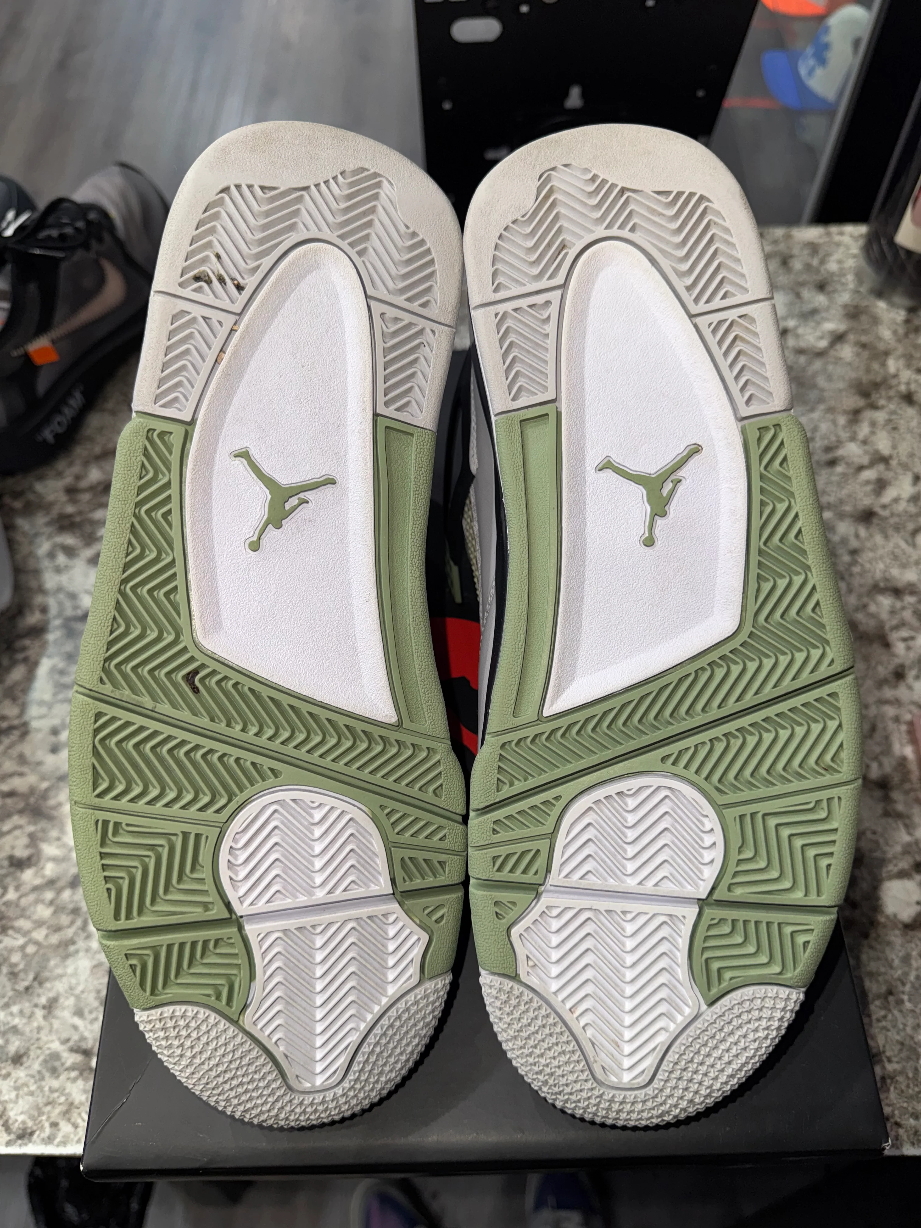Jordan 4 Retro Seafoam (Women's) - Image 5
