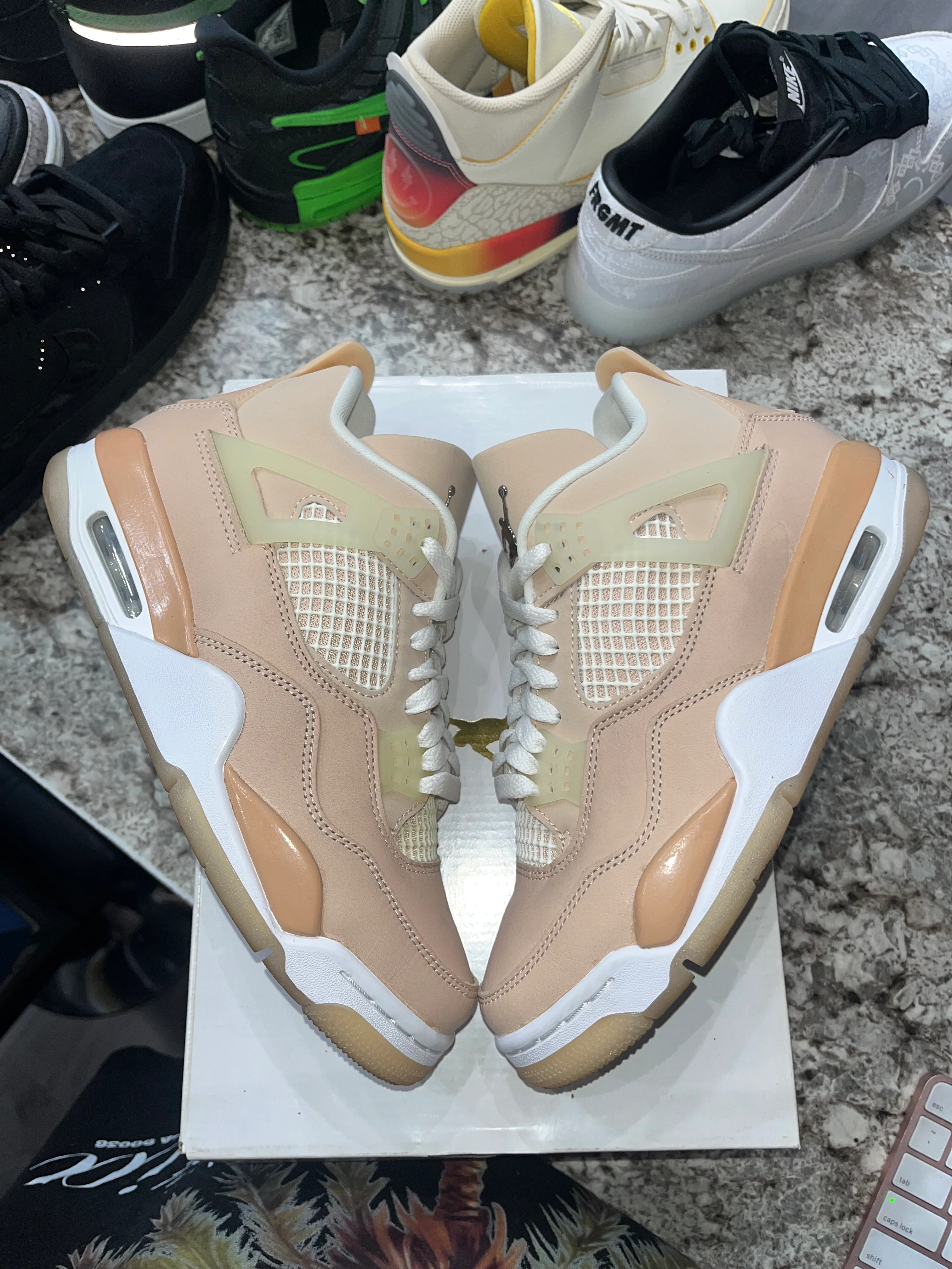 Jordan 4 Retro Shimmer (Women's) - Image 3