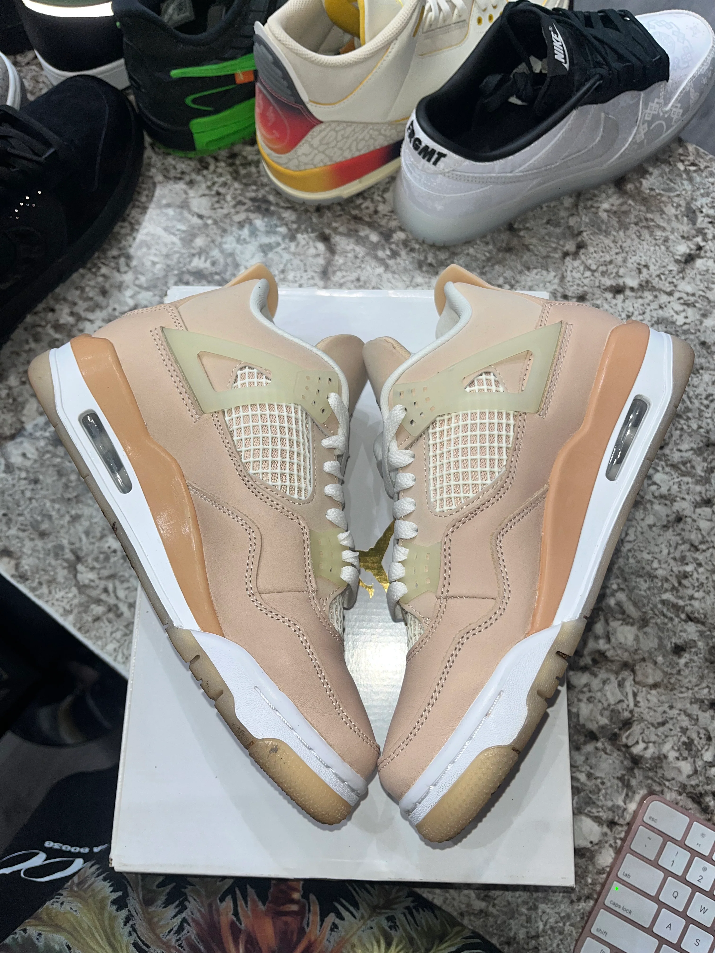 Jordan 4 Retro Shimmer (Women's) - Image 4
