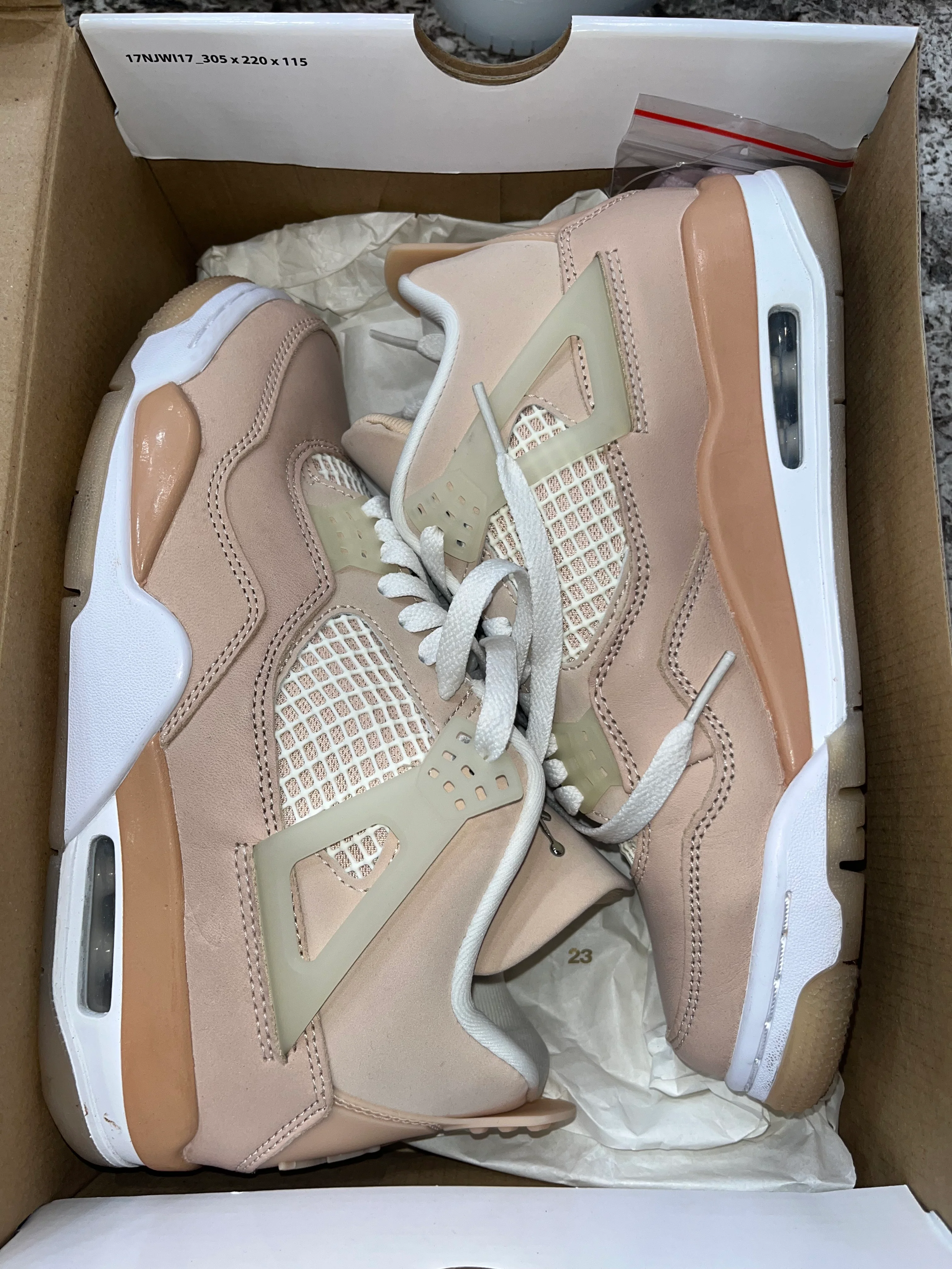 Jordan 4 Retro Shimmer (Women's) - Image 6