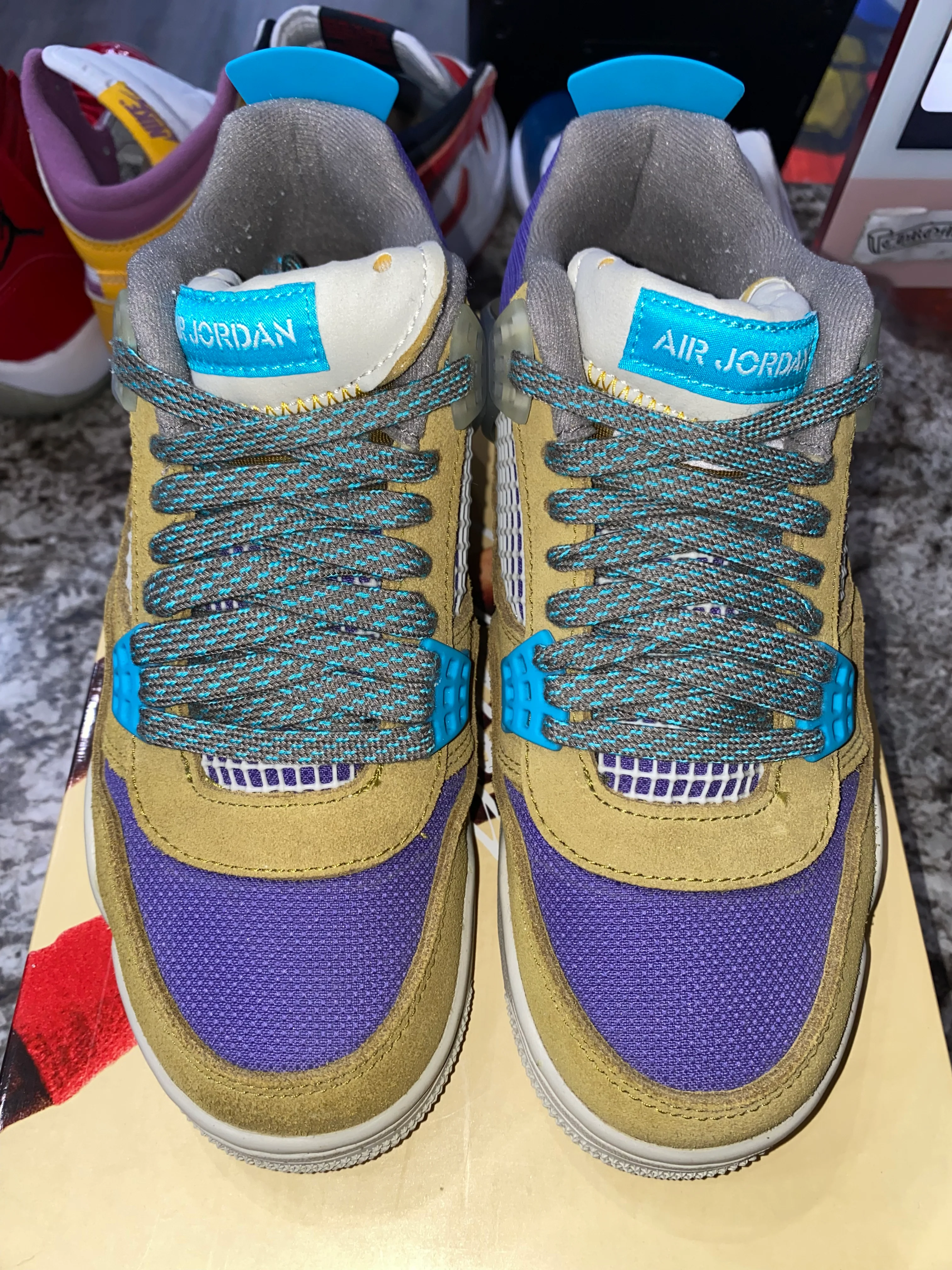 Jordan 4 Retro SP 30th Anniversary Union Desert Moss - Image 2