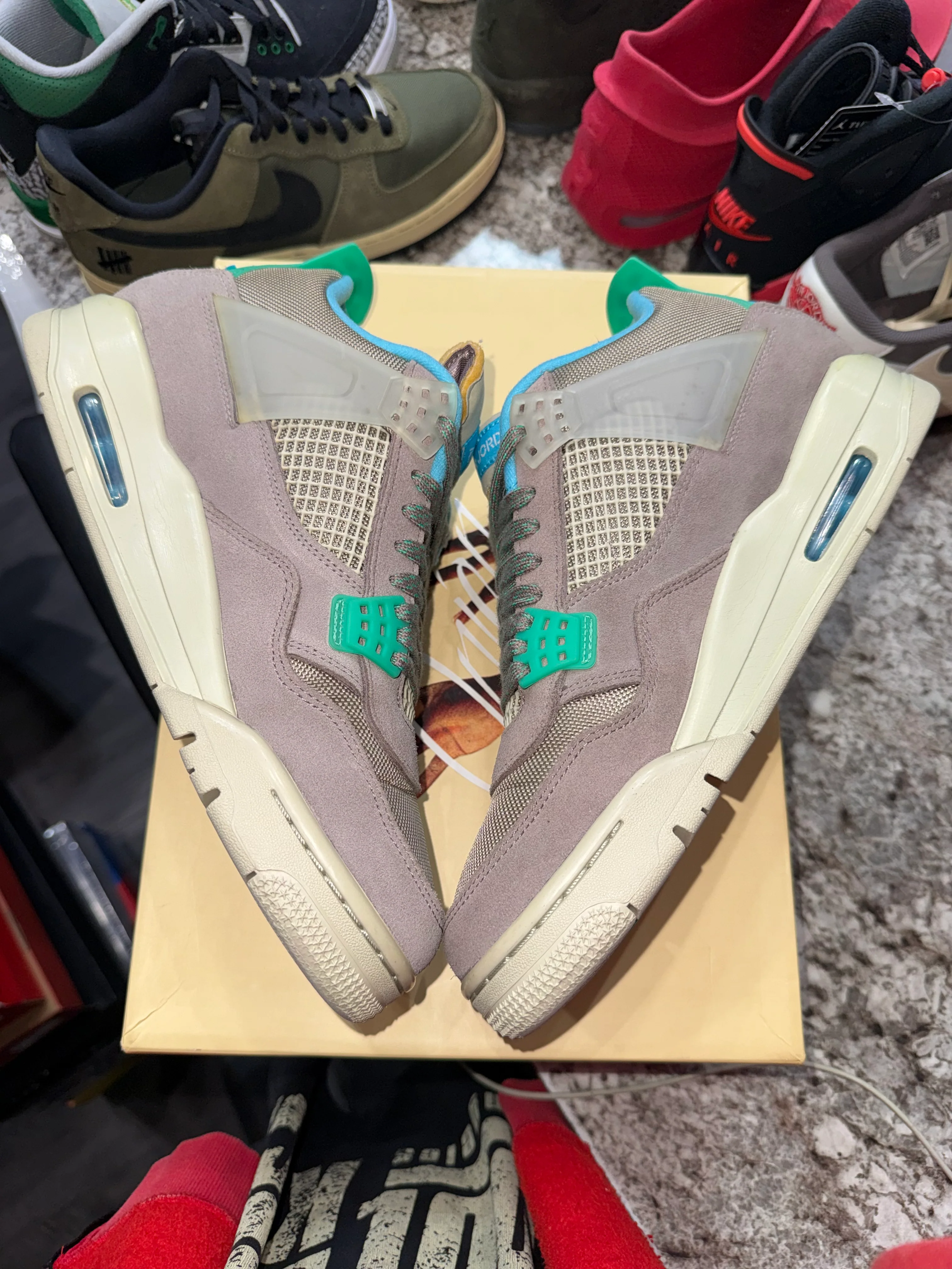 Jordan 4 Retro SP 30th Anniversary Union Taupe Haze - Image 3