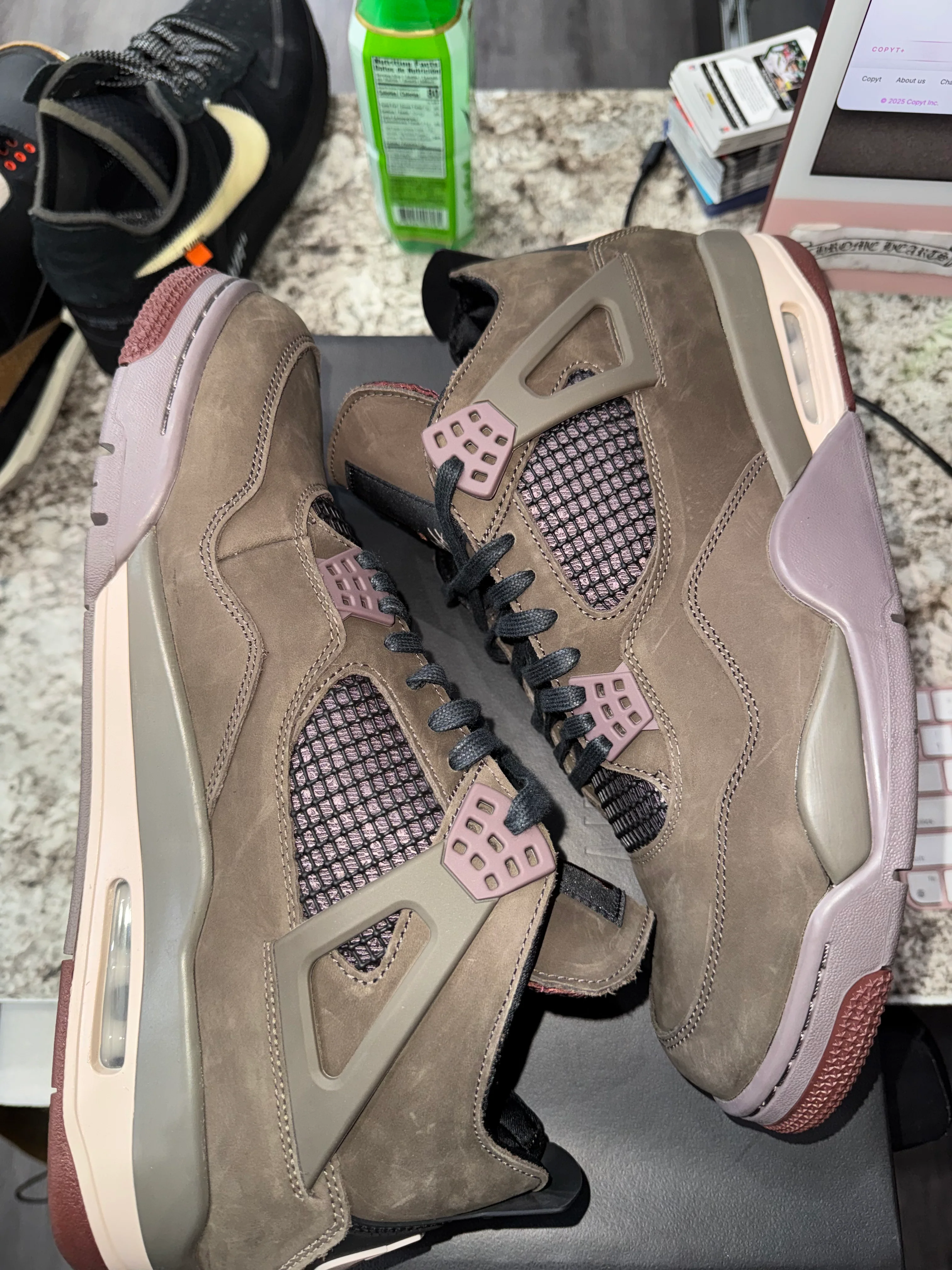 Jordan 4 Retro SP A Ma Maniére Dark Mocha - Image 2