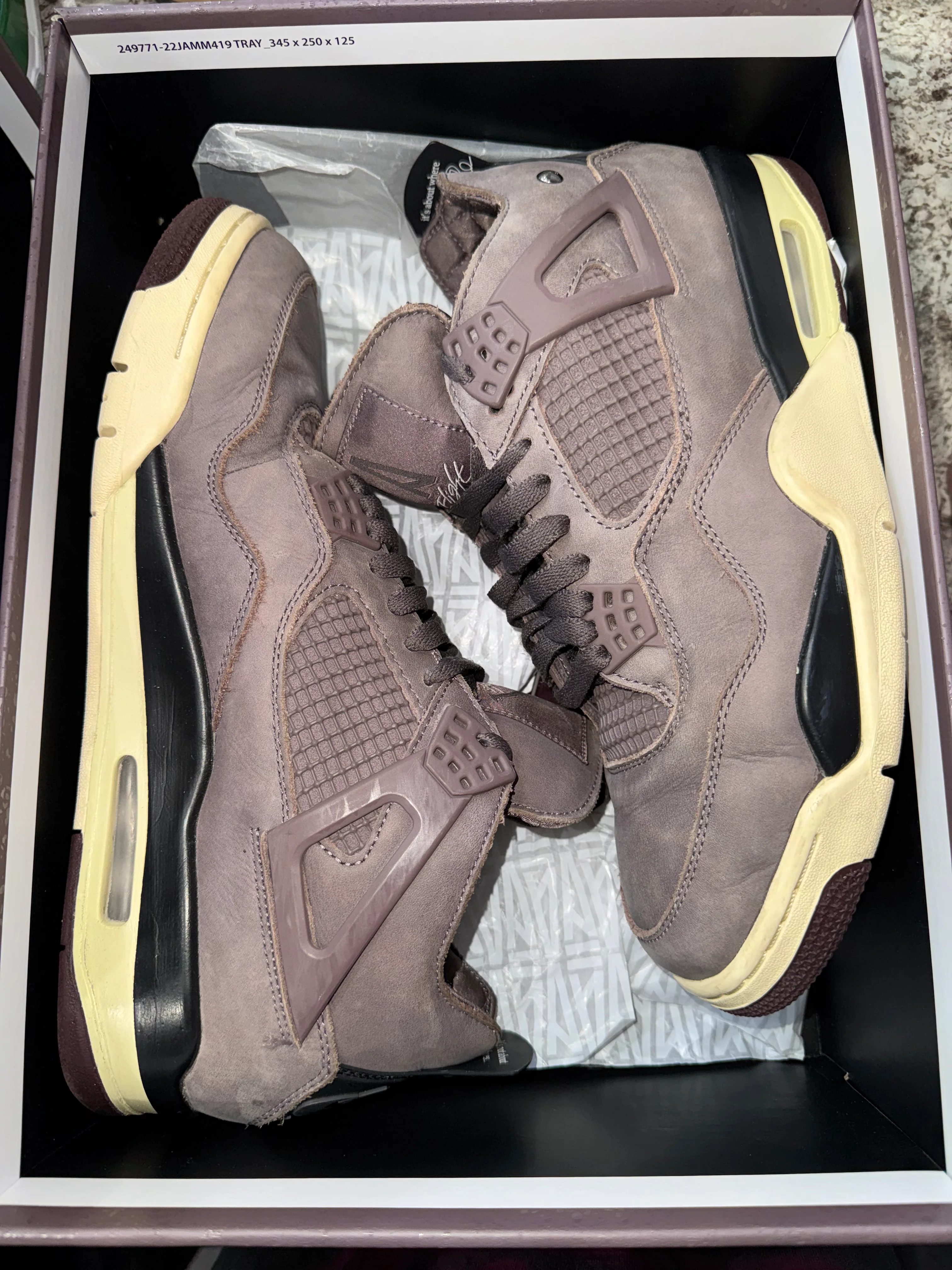 Jordan 4 Retro SP A Ma Maniére Violet Ore - Image 5