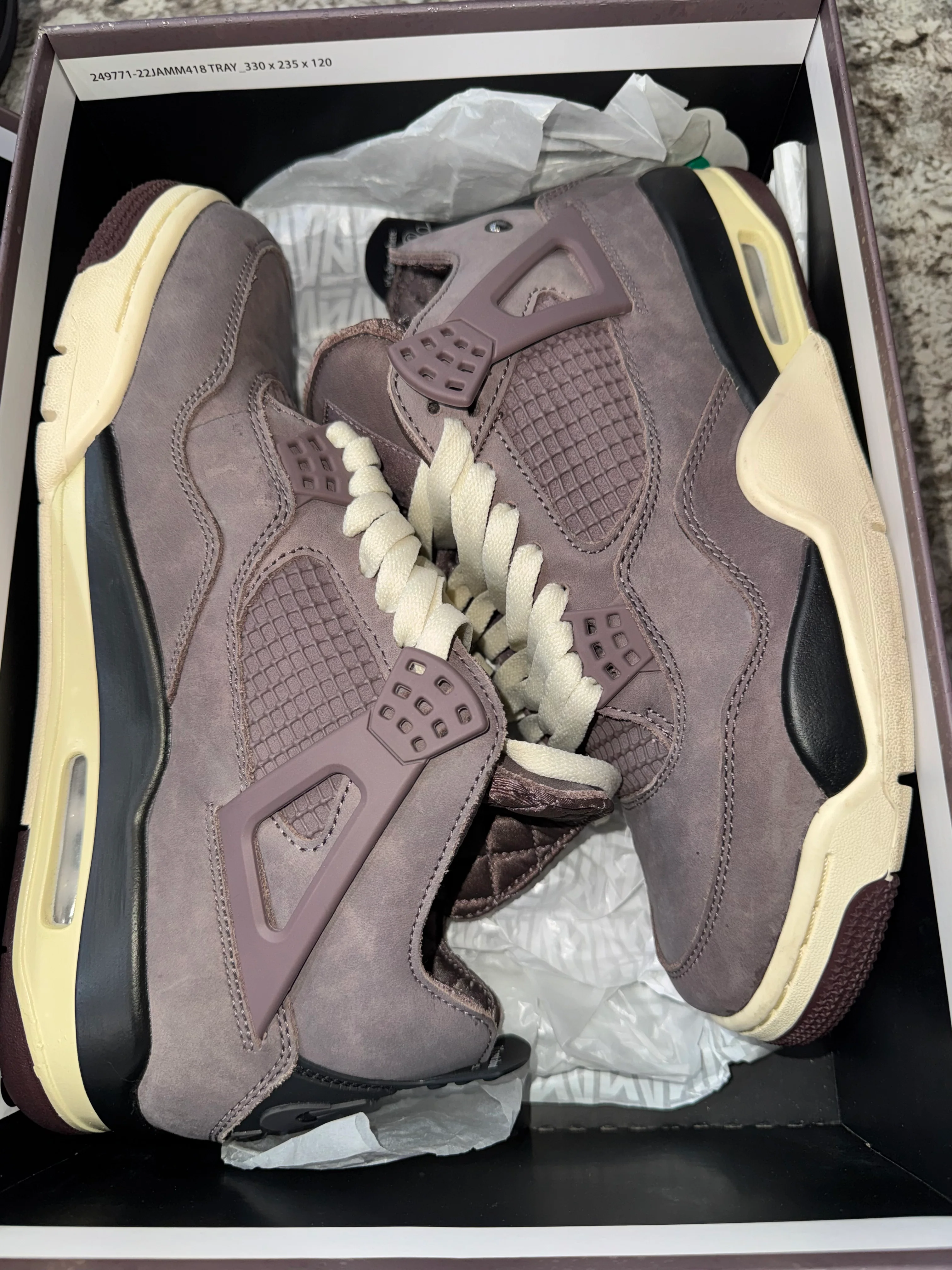 Jordan 4 Retro SP A Ma Maniére Violet Ore - Image 4