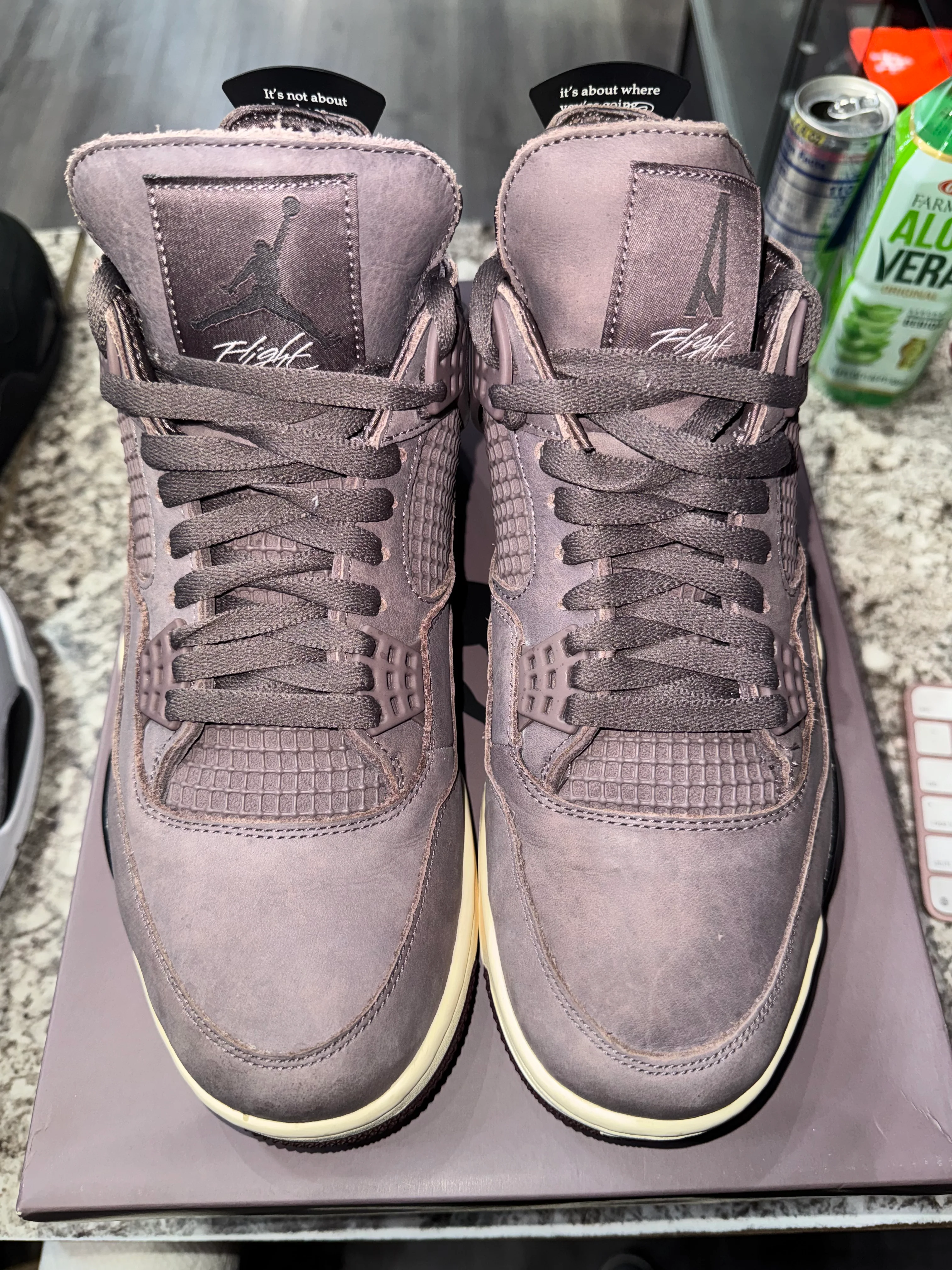 Jordan 4 Retro SP A Ma Maniére Violet Ore - Image 4