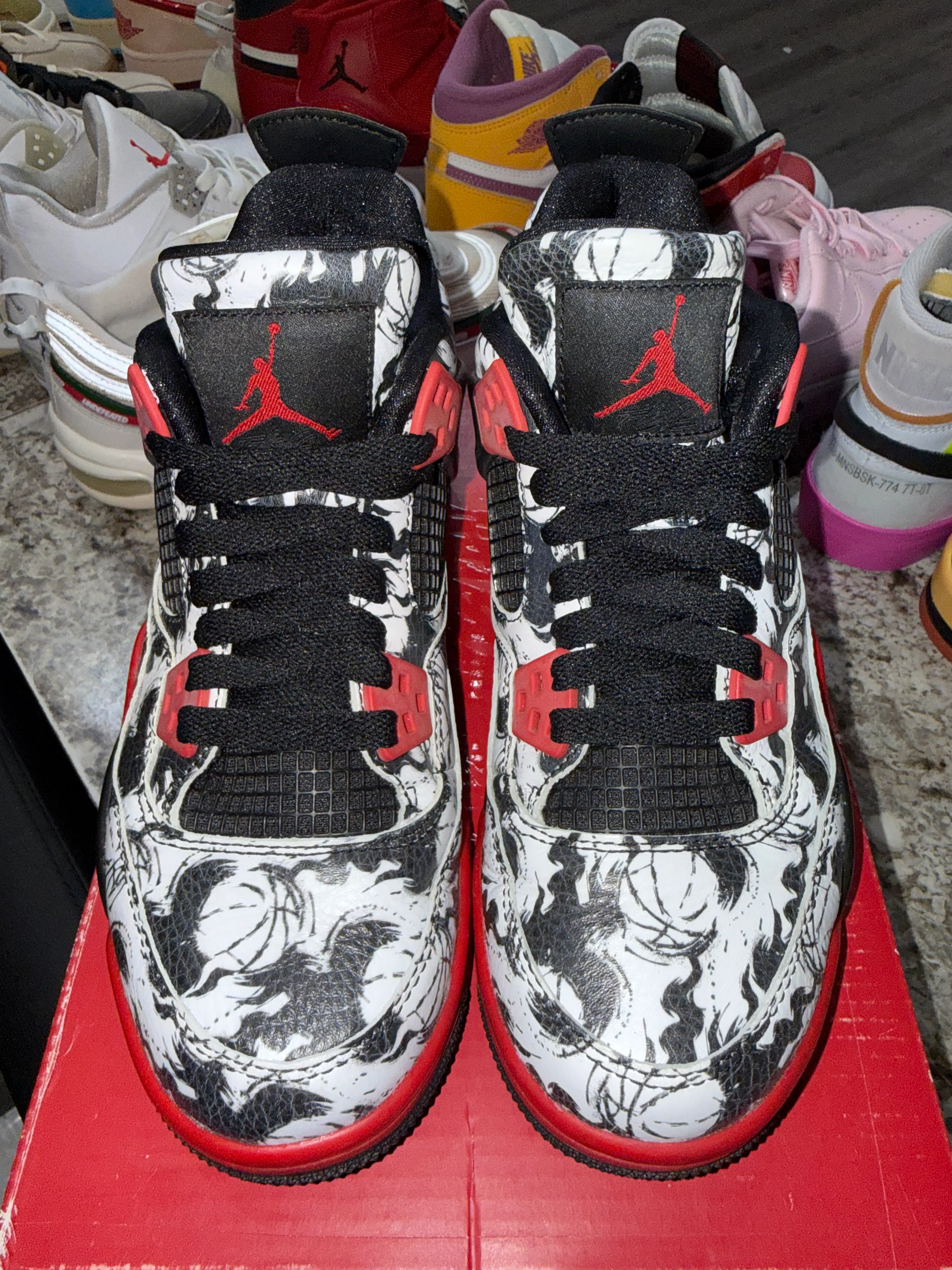 Jordan 4 Retro Tattoo (2018) (GS) - Image 2